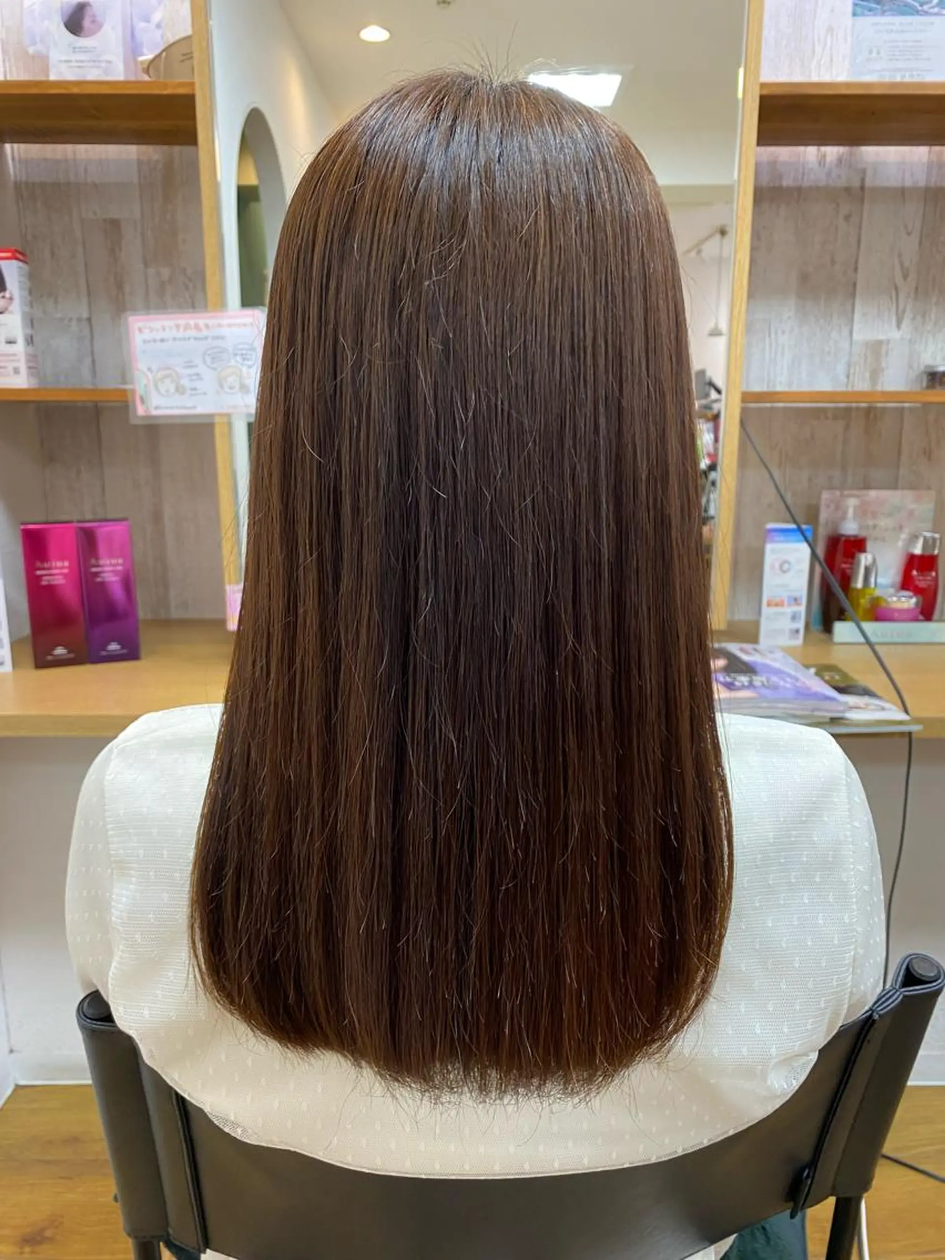 ロング カット ヘアカラー 泉 綾乃モーラ[鳳店]のヘアスタイル