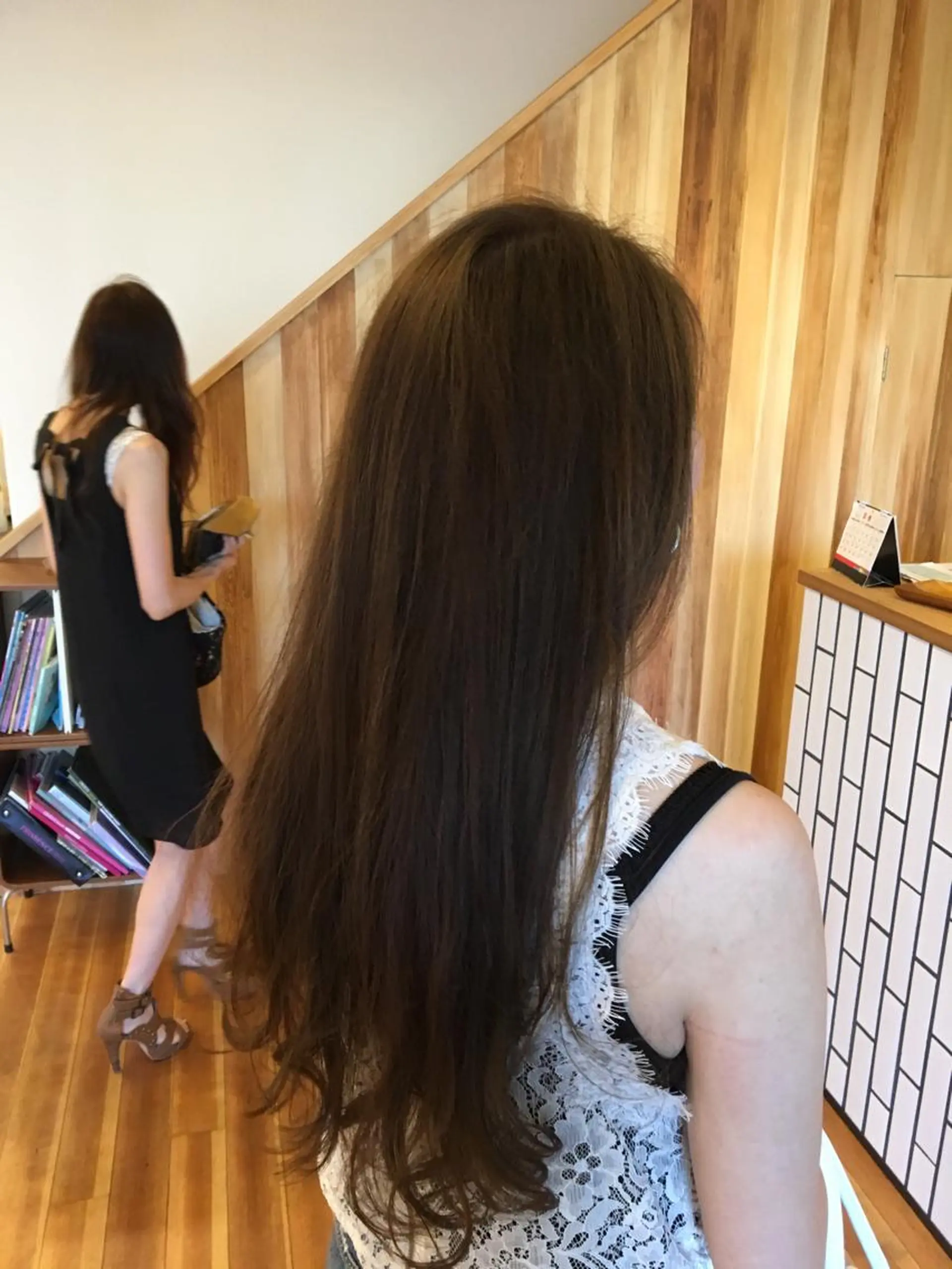 ロング 波川 幸功のヘアスタイル