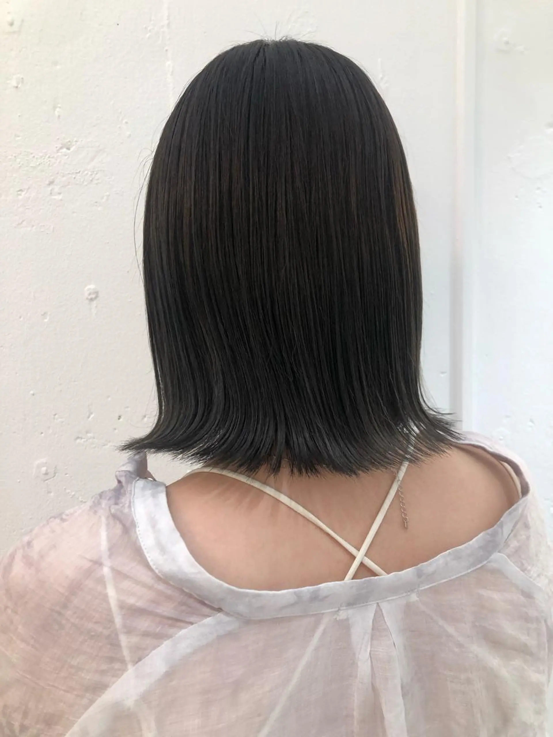 カラー ブリーチカラー🎀 韓国風/寺門美優のヘアスタイル