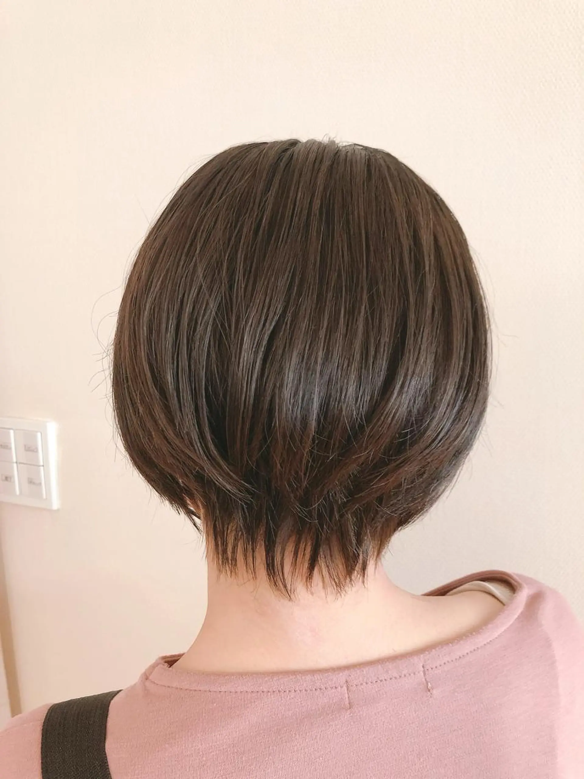 ショート ショートヘア カット ヘアカラー 伴 香織のヘアスタイル