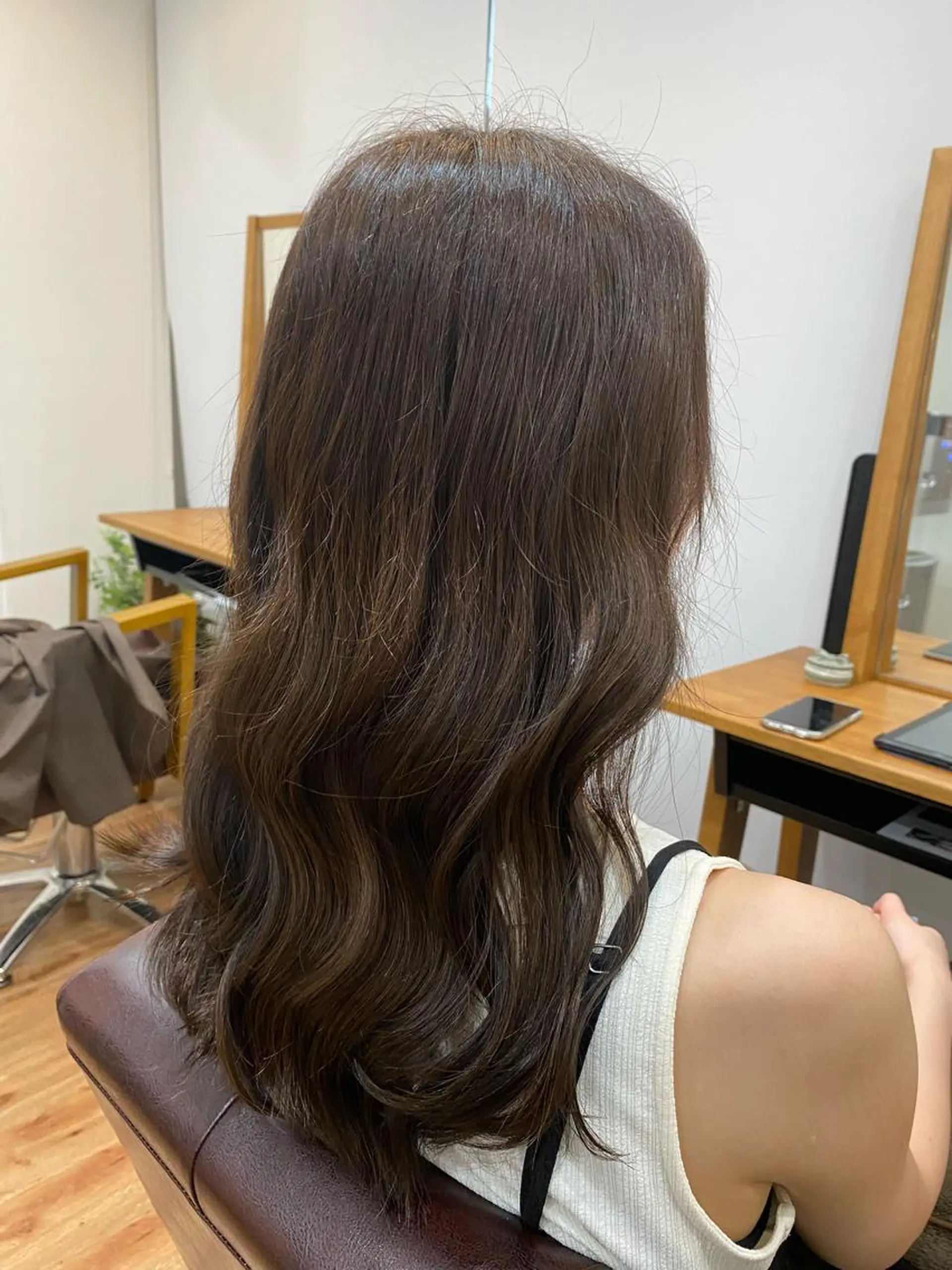 ミディアム 髪質改善&縮毛矯正 カット/soyaのヘアスタイル