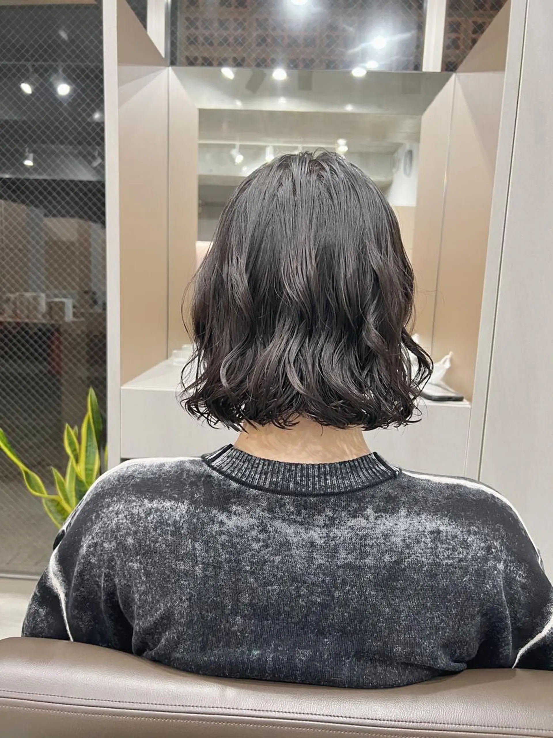 パーマ ボブパーマコテ巻き風 パーマNo1深江秀平のヘアスタイル