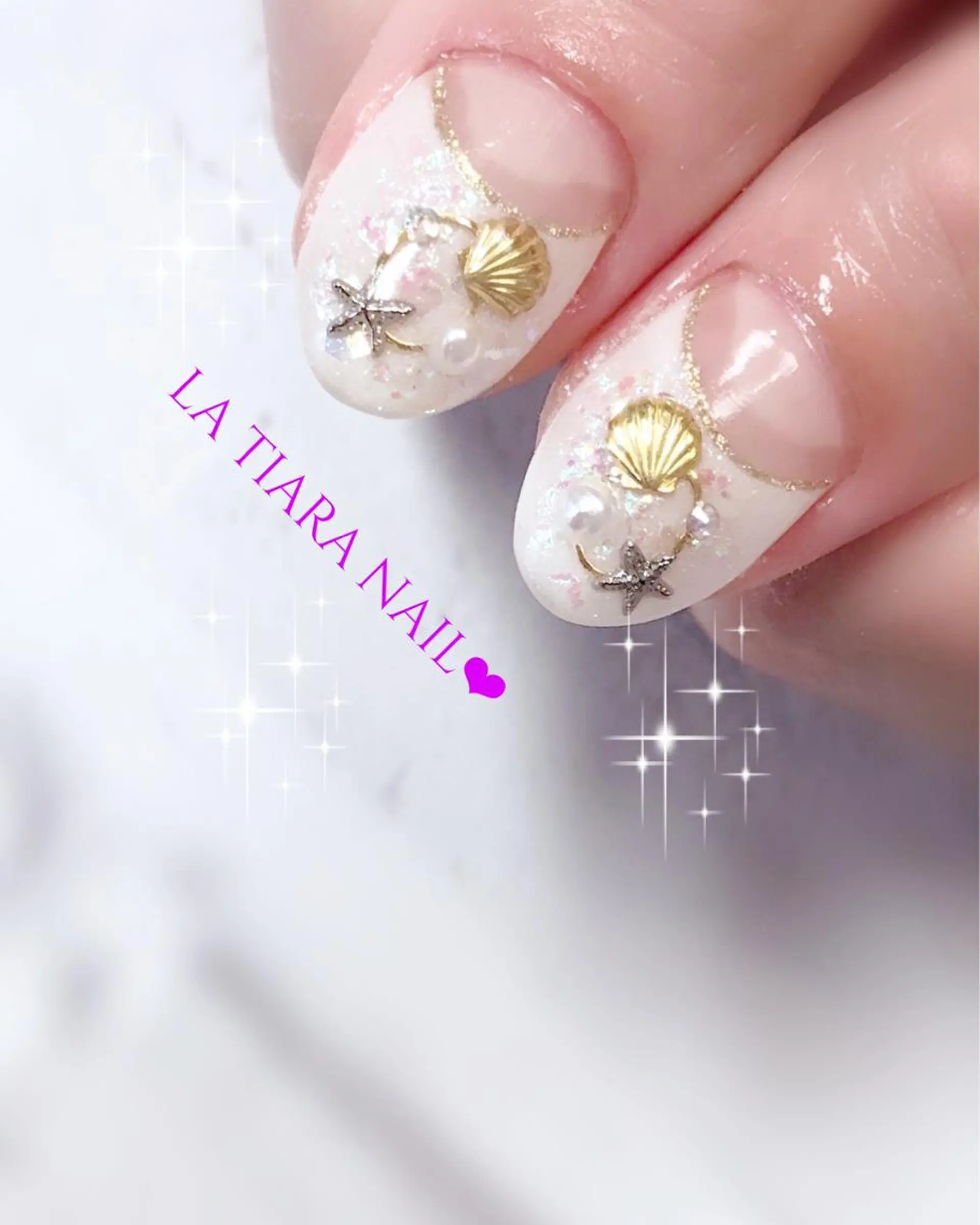 ネイル ハンドネイル Blue bird  nailのネイルデザイン