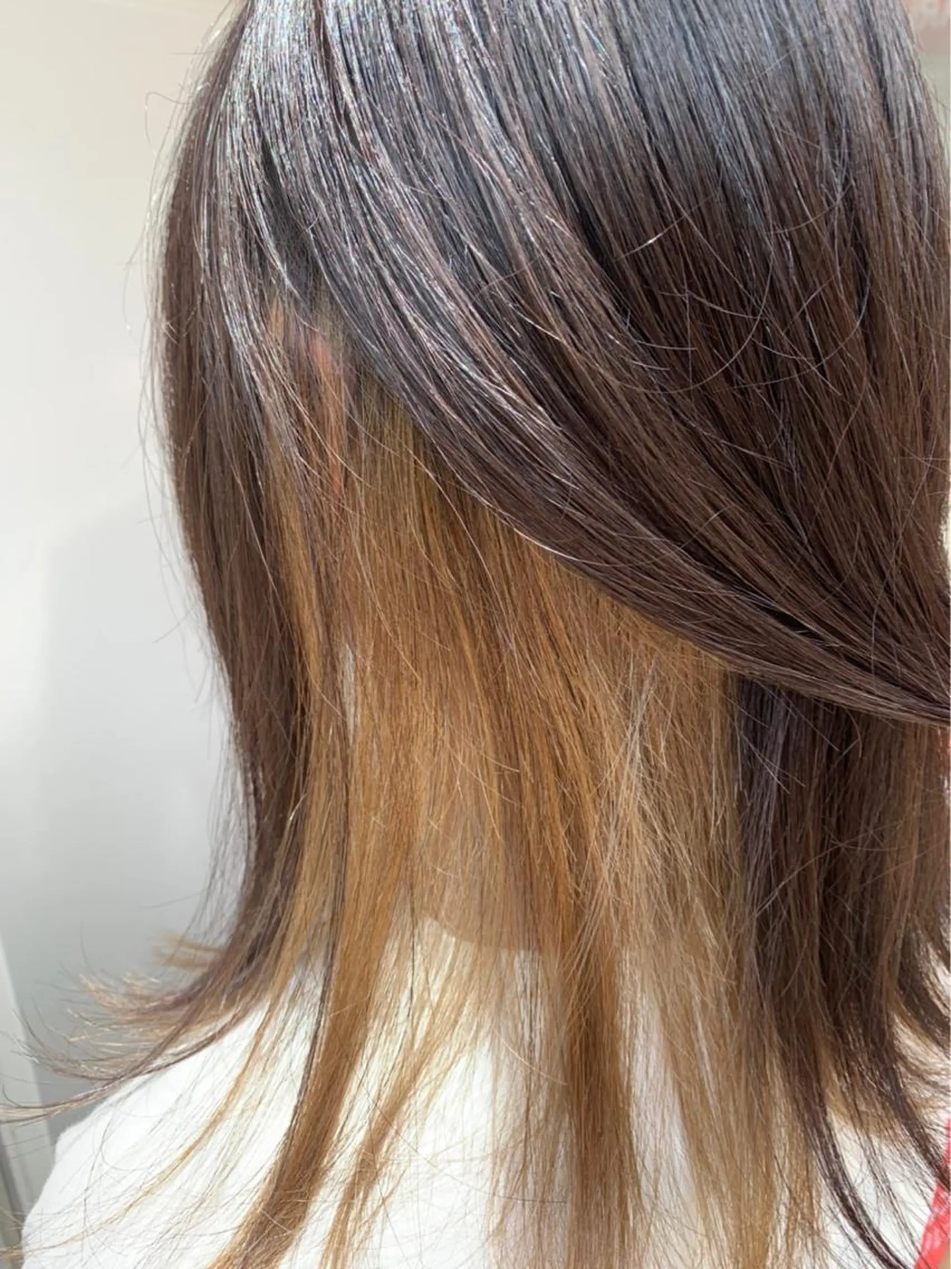 ミディアム カラー アッシュ アッシュブラウン ベージュカラー ブラウンカラー 🫟Blanco🫟 Color&Careのヘアスタイル