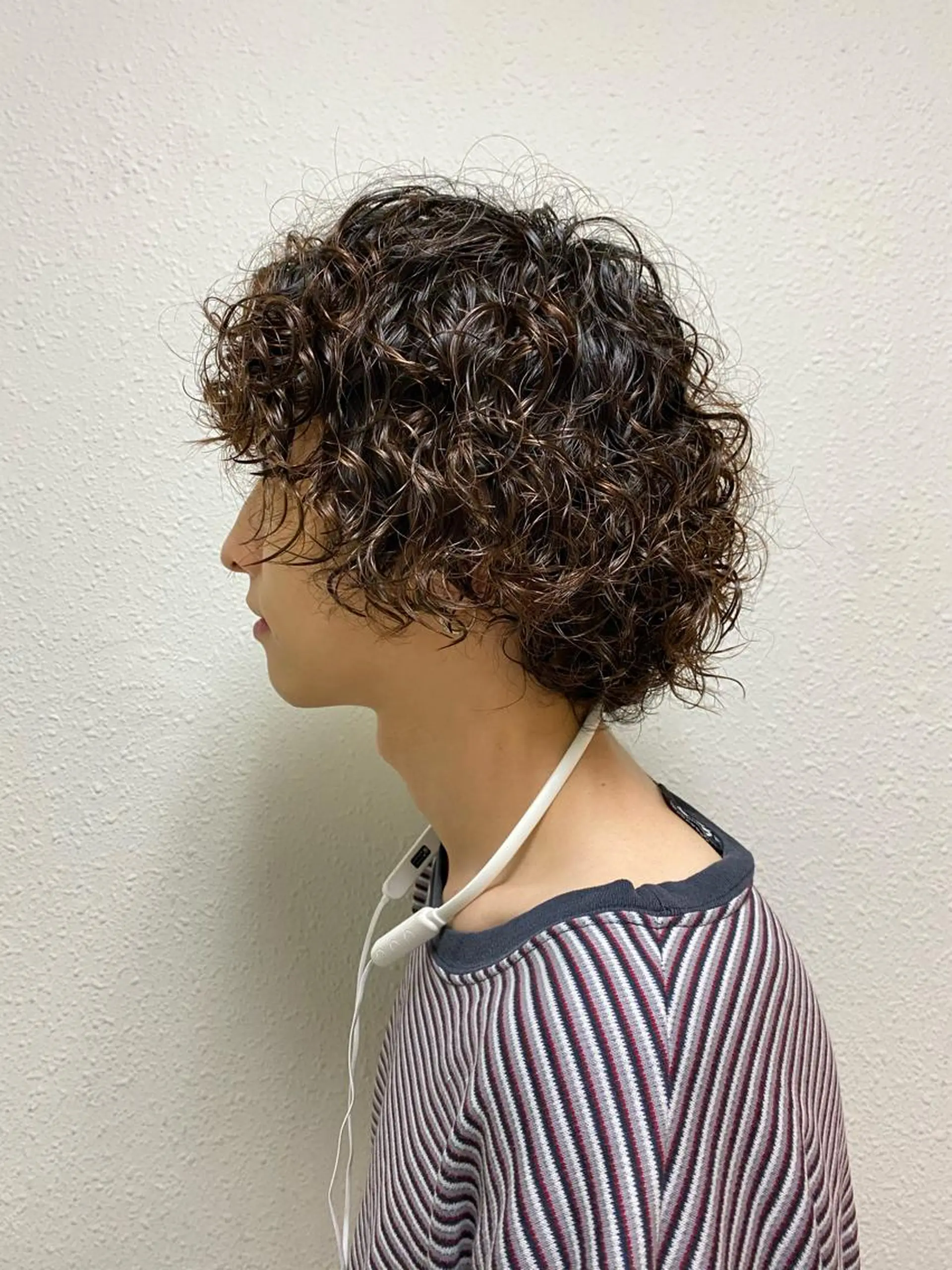 ショート パーマ メンズ カット パーマ 🍃ショートヘア🍃 北林春樹のヘアスタイル