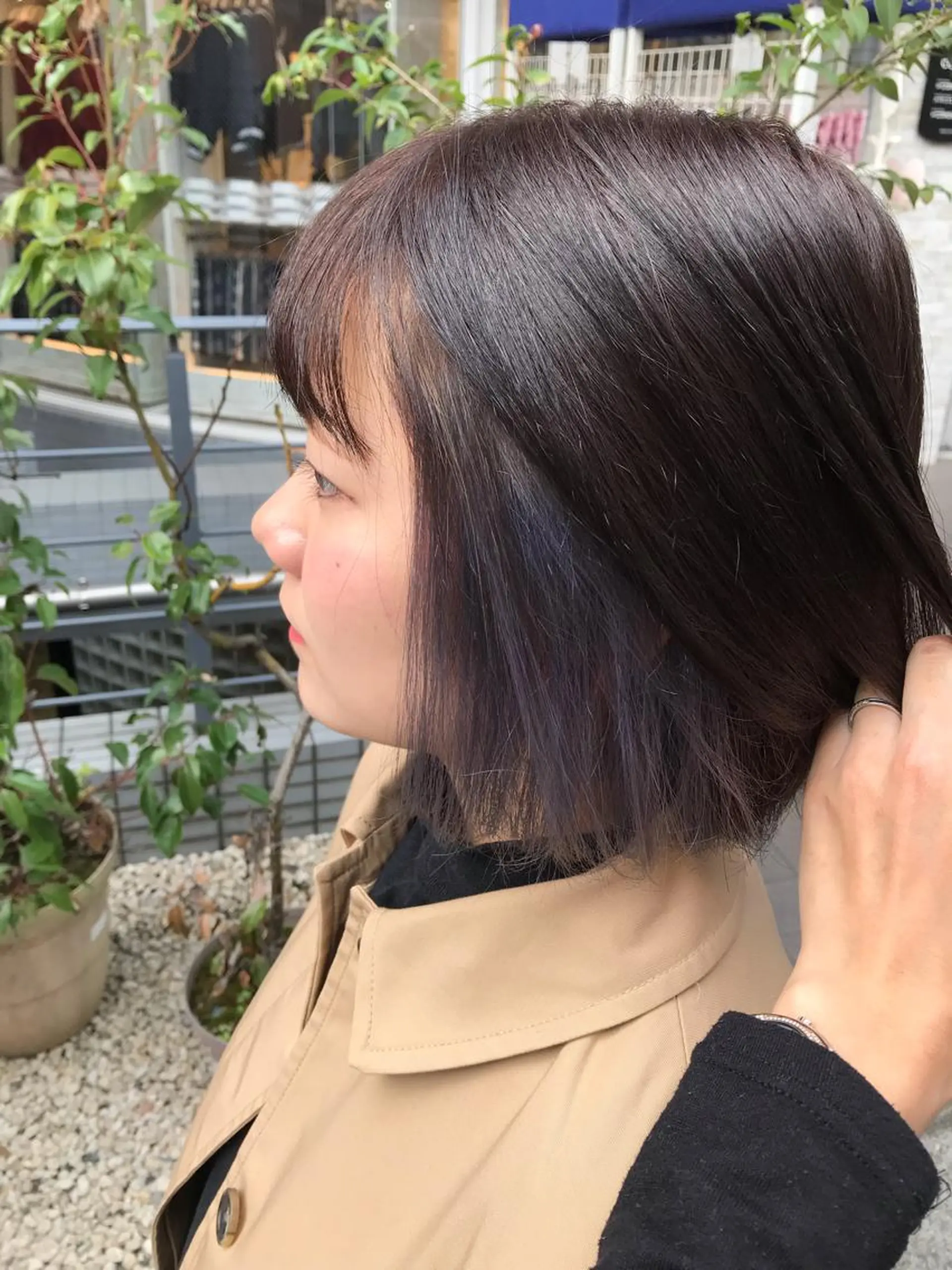 ミディアム カラー パーマ ヘアアレンジ メンズ キッズ マツエク・マツパ メンズブリーチ ブリーチ 神山 昌子のヘアスタイル