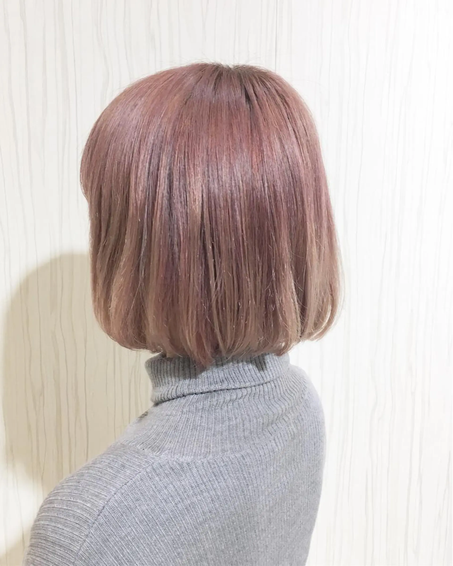 ショート ミディアム カラー パーマ ヘアアレンジ ピンクカラー ✨艶髪✨透明感✨ 山内大樹のヘアスタイル