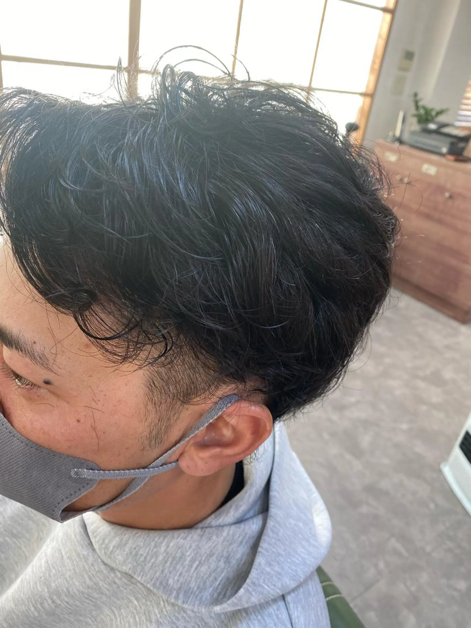 メンズ メンズパーマ 永沼 真依のヘアスタイル