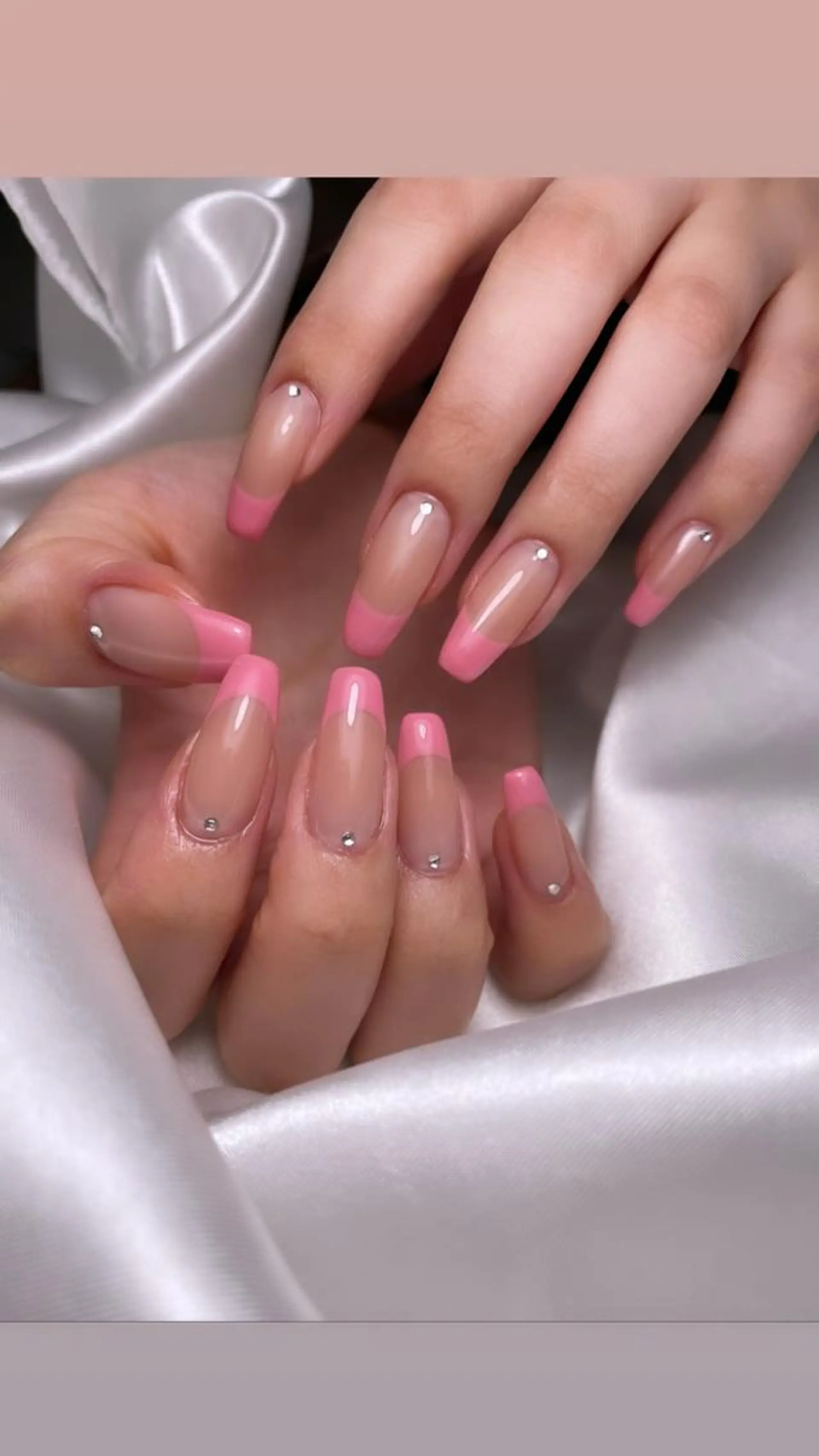 ロング ネイル BELLUNA Mizuki❤︎のネイルデザイン