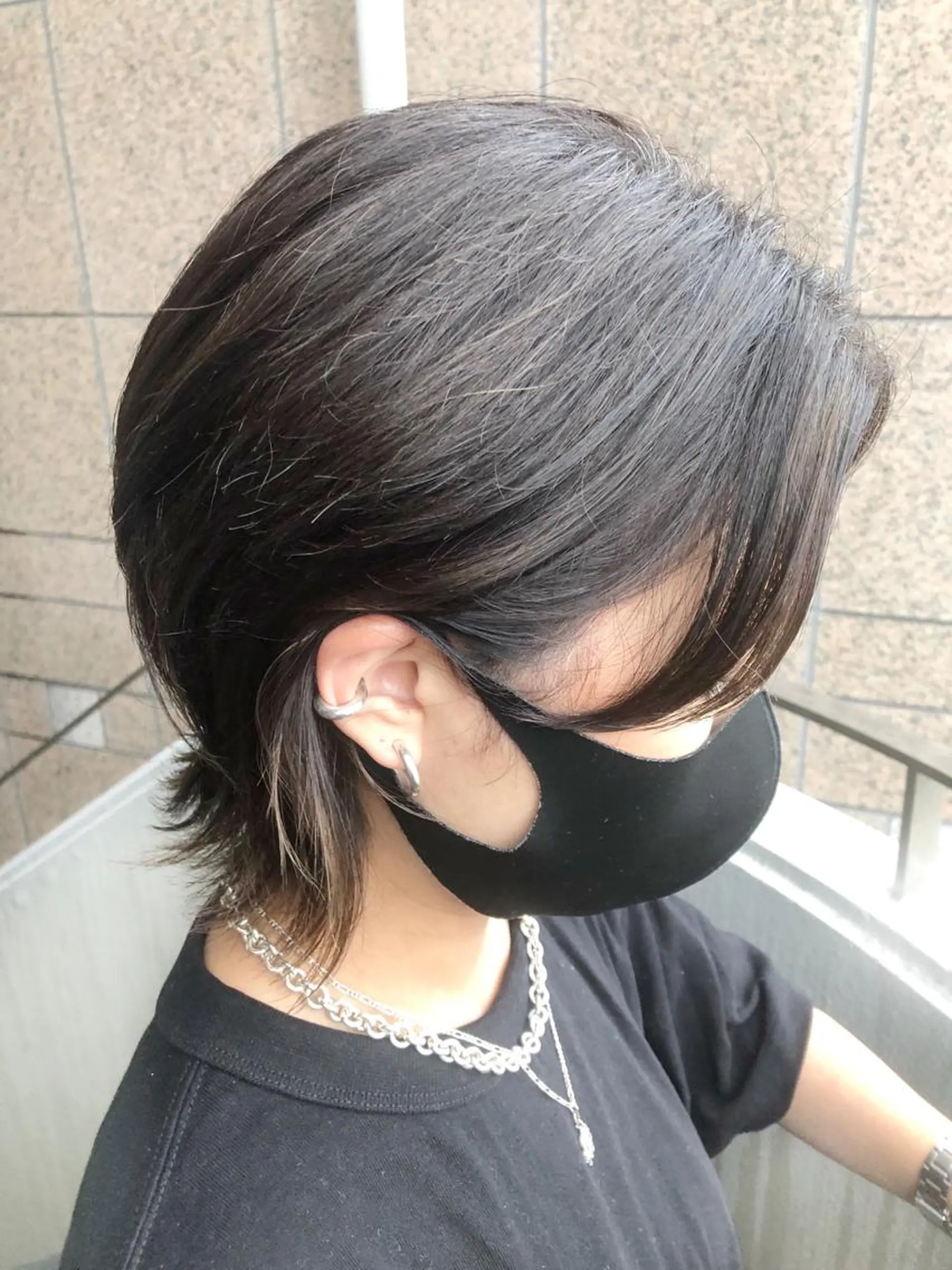 ミディアム カラーアンドケアリタ kitamuuuのヘアスタイル
