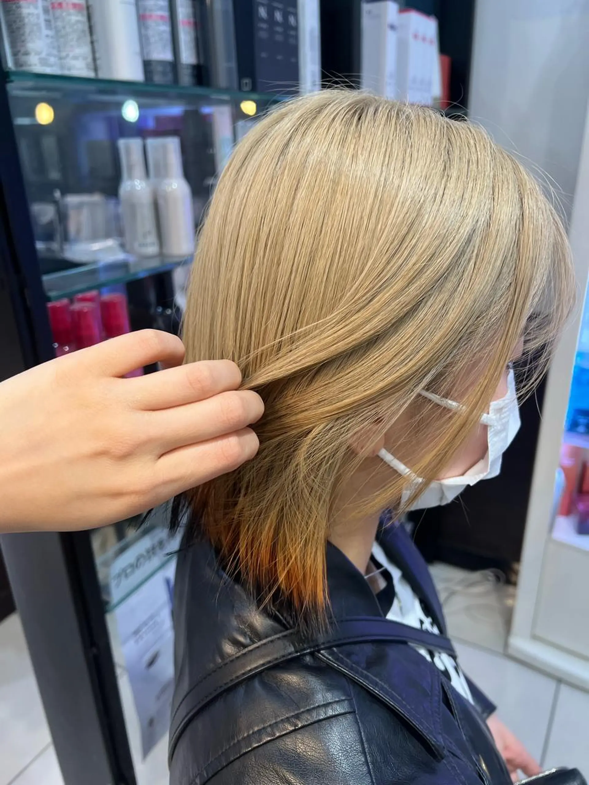 ミディアム ヘアカラー 学生人気no.1 🦋ナツミのヘアスタイル