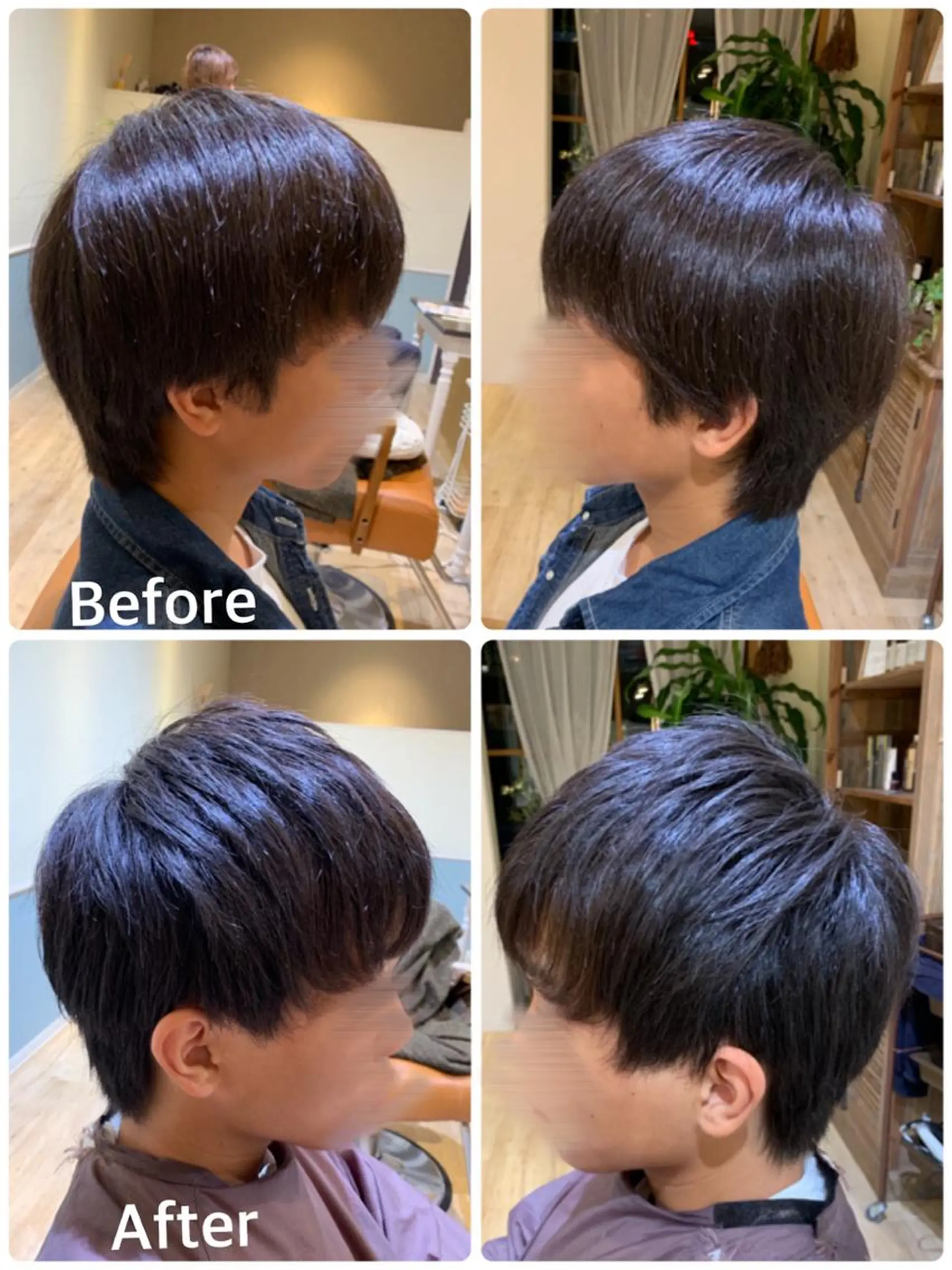 ショート メンズ 学生（メンズ向け） 顔周りカット 学生 be’leef.ric 守口店所属・beleef守口店 reinaのヘアスタイル