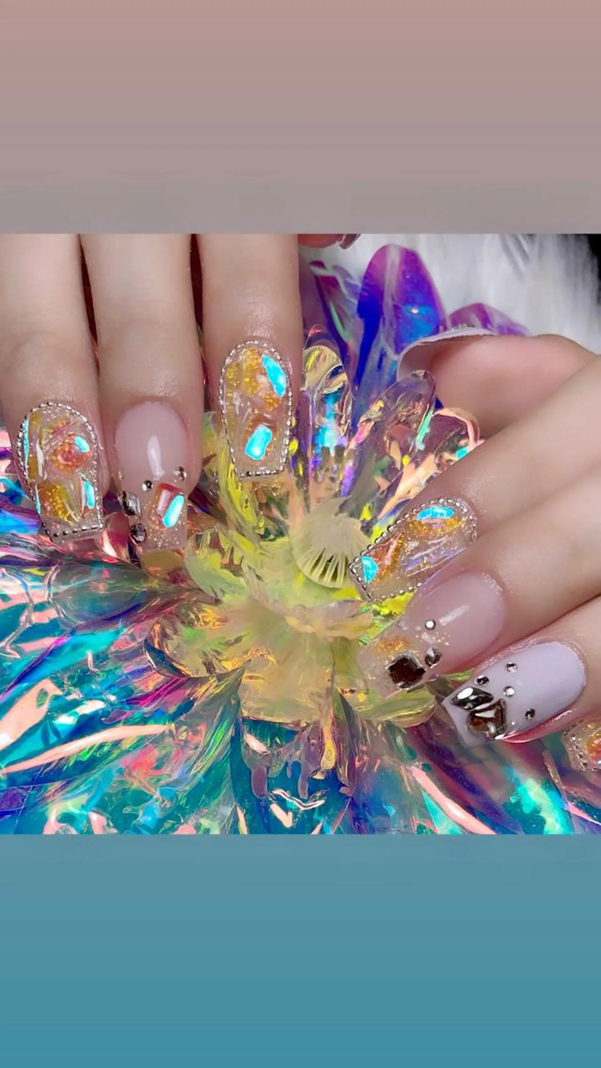 ネイル ハンドネイル Feel ‪‪☺︎‬Yuriaのネイルデザイン