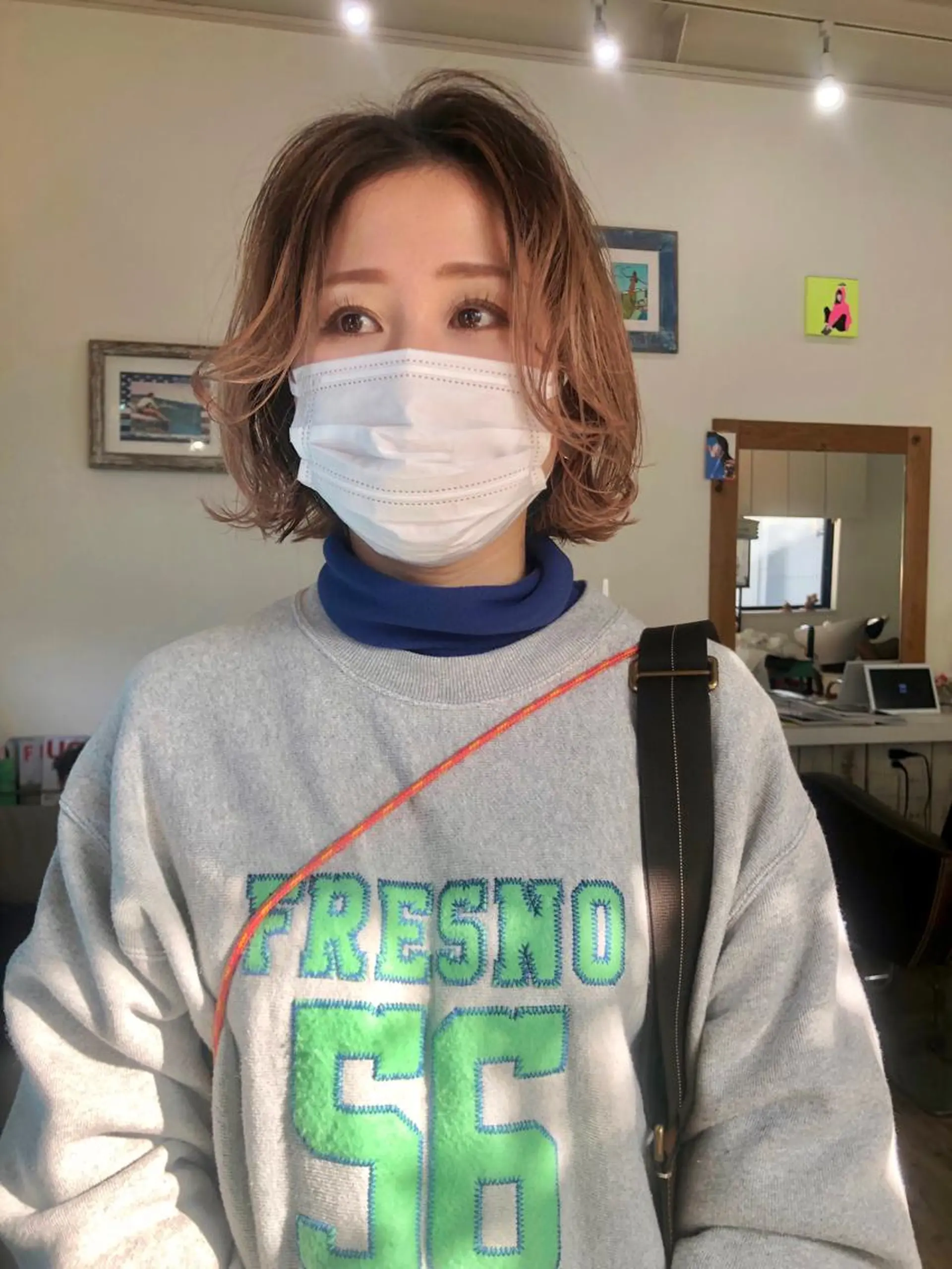 カラー 原田 慎吾のヘアスタイル