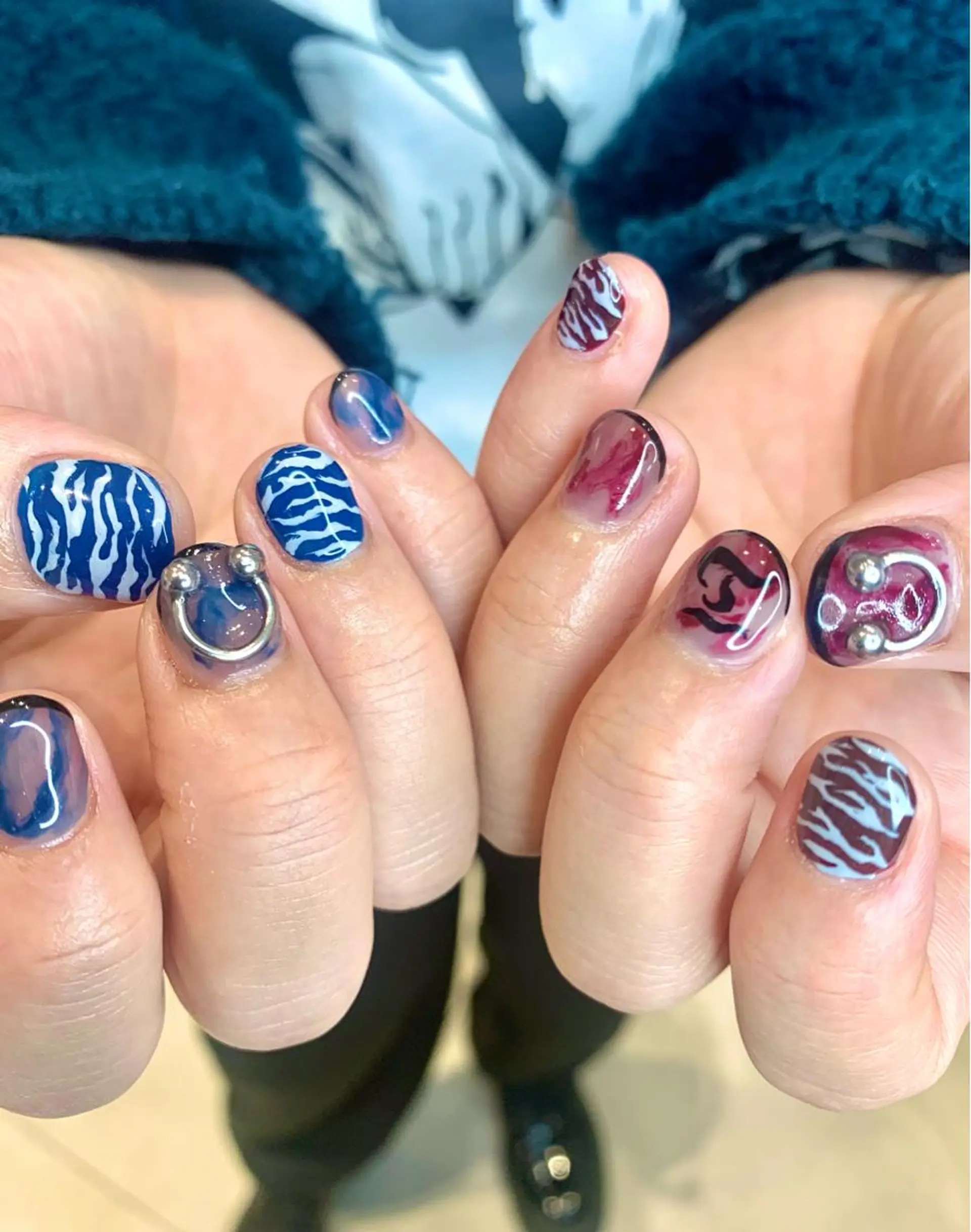 ネイル ジェルネイル パラジェル ハンドネイル Kureha/ネイル トレンドヘアのマツエク・マツパデザイン