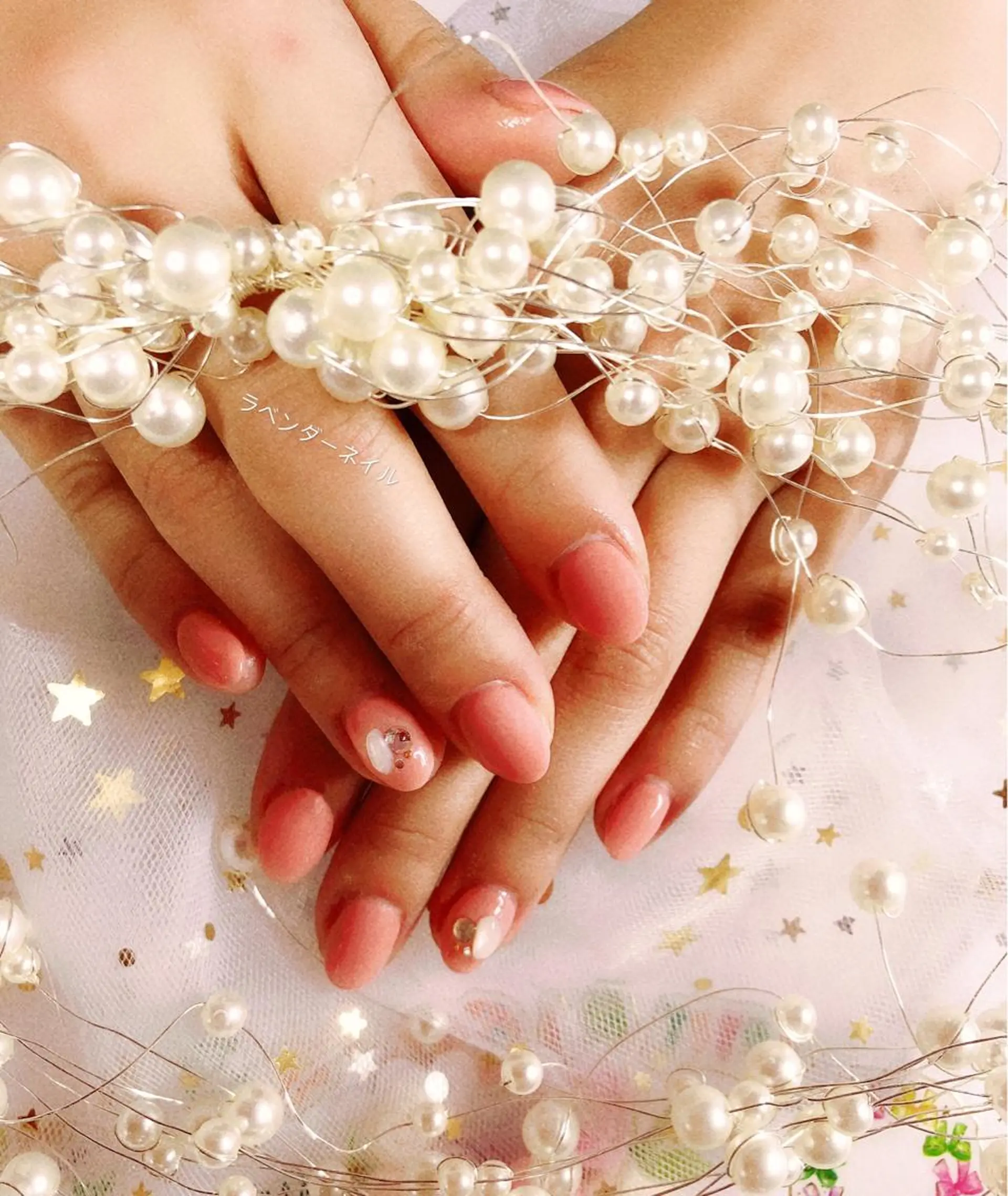 ネイル ラベンダー💖日暮里 ルル💖ネイルのネイルデザイン