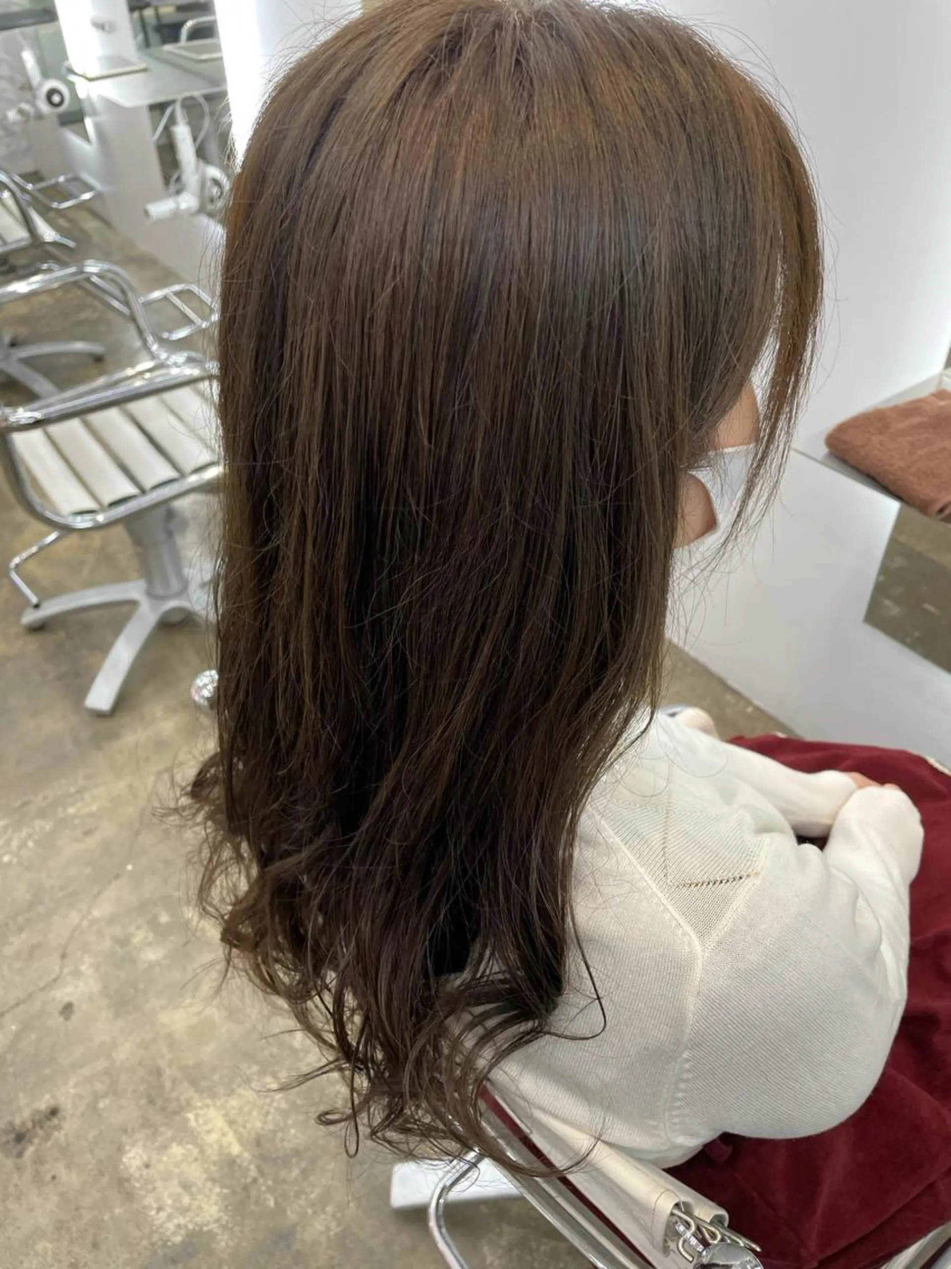 ロング カラー 韓国×網紅ヘア 🤍りん🤍のヘアスタイル