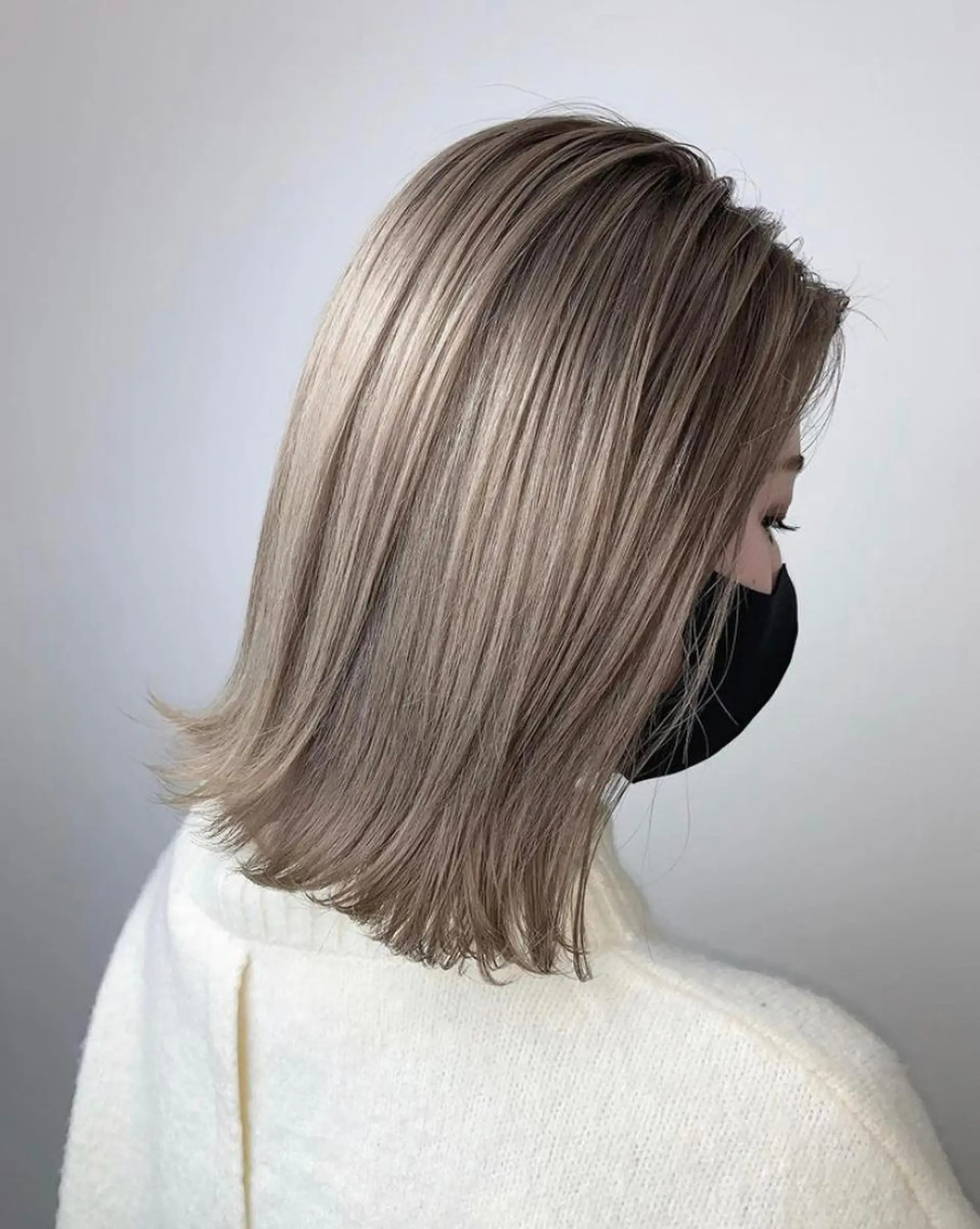 ミディアム カット ヘアカラー トリートメント Roid 代表✨HIROのヘアスタイル