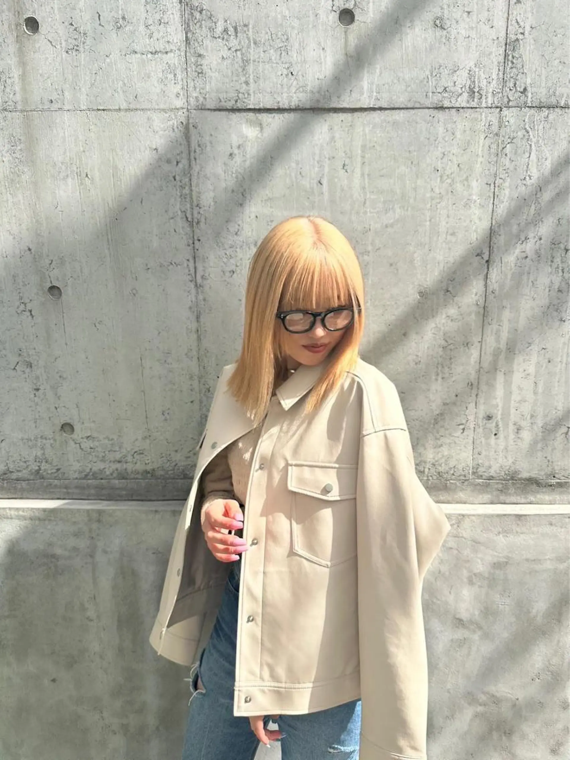 カラー dao/ミルクティー /ブラウン/ブロンドのヘアスタイル