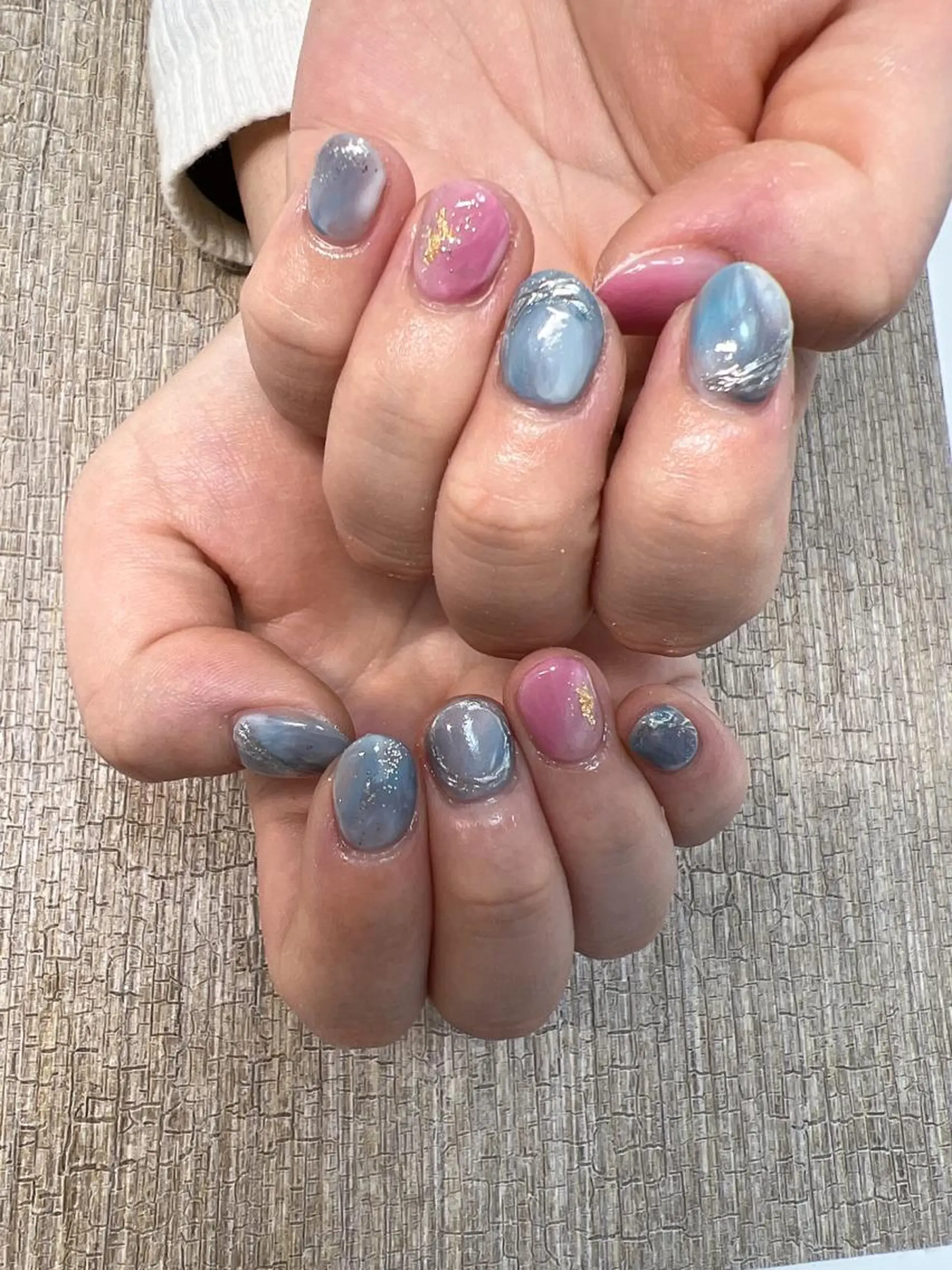ネイル ニュアンスネイル 春ネイル coco nailのネイルデザイン