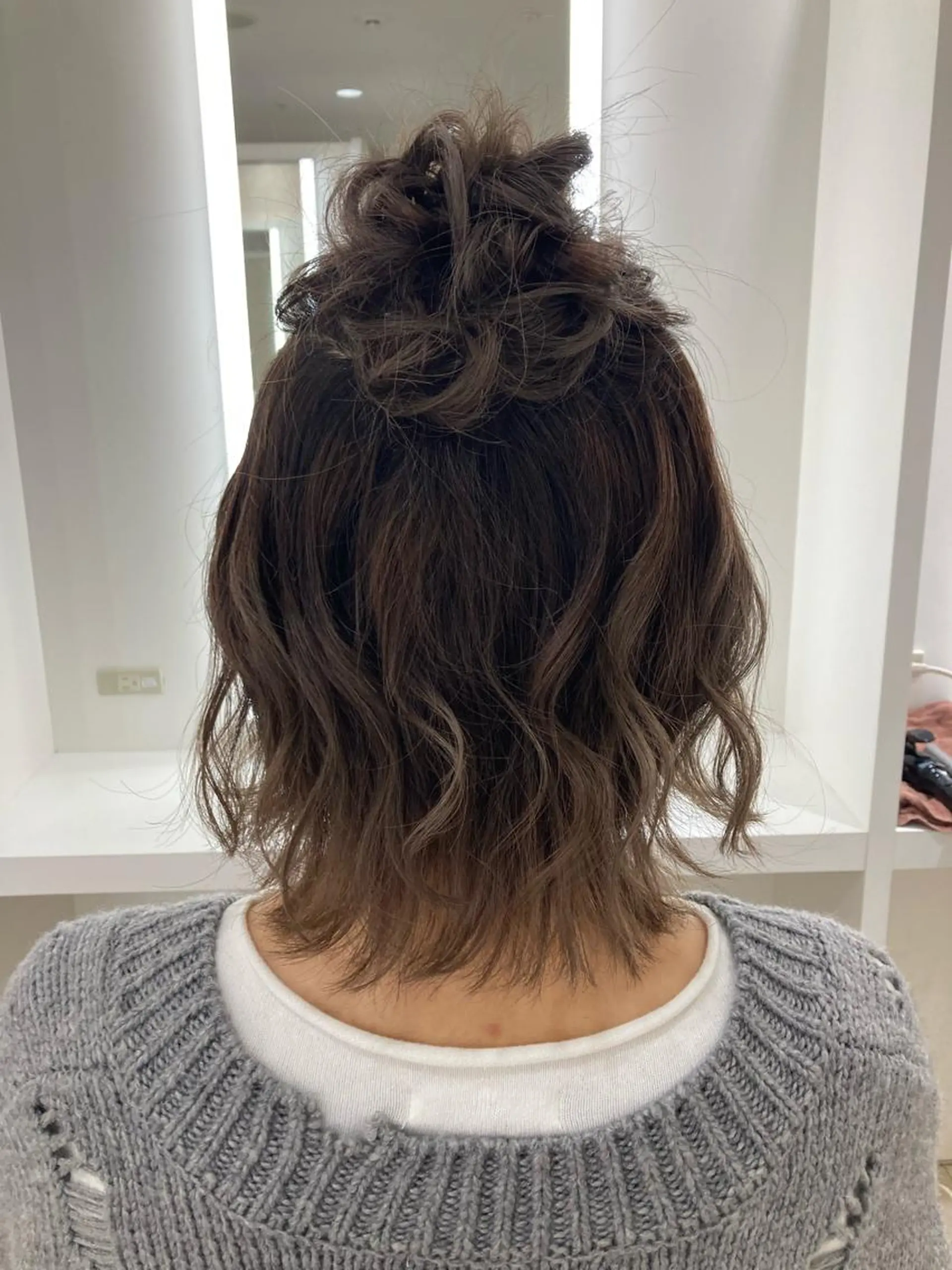 ミディアム ヘアアレンジ お団子ヘア Gypsoly ☺︎ゆきのその他イメージ