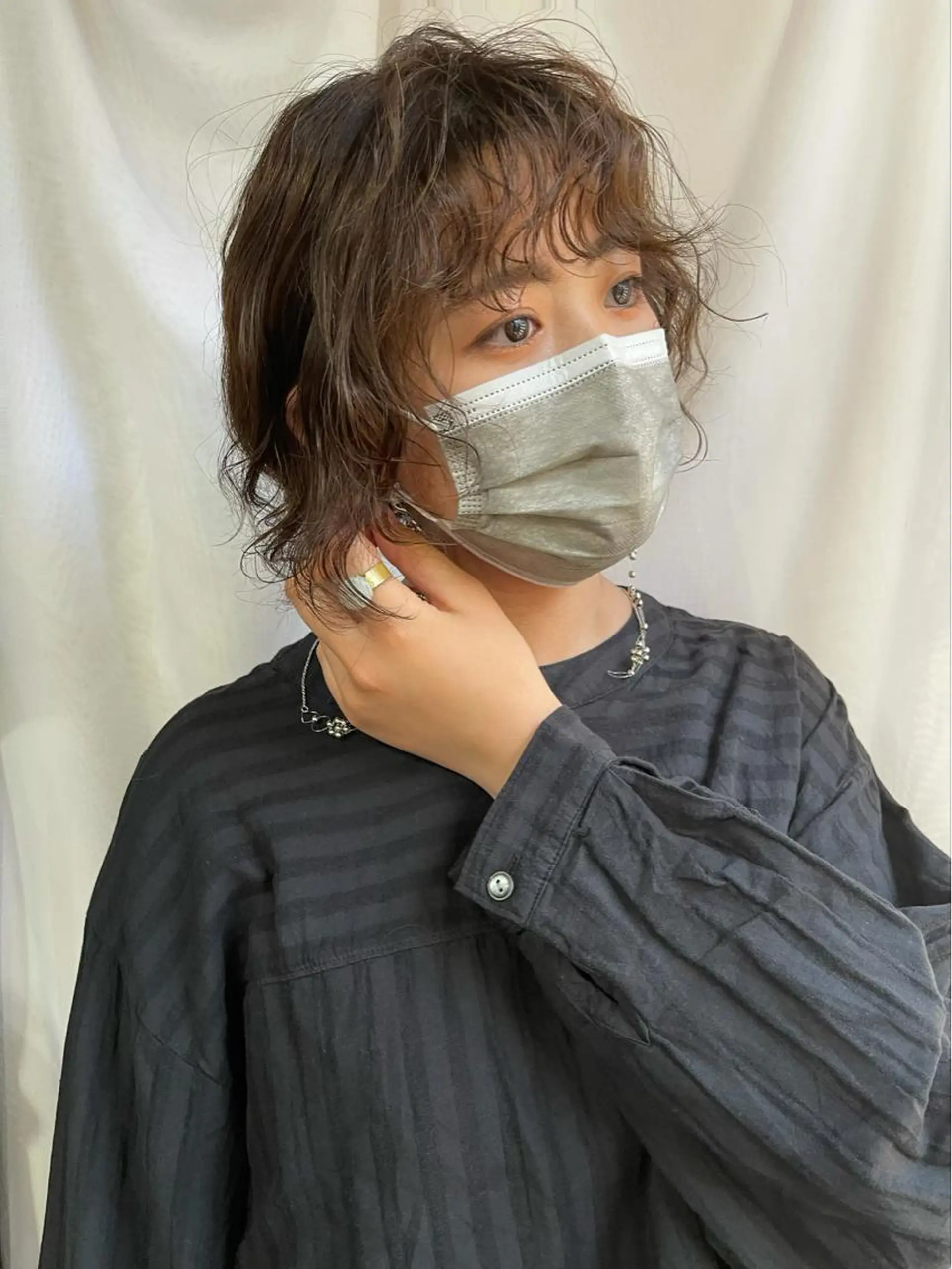 ショート カット ヘアカラー パーマ Peyp所属・早瀬裕之 パーマのヘアスタイル