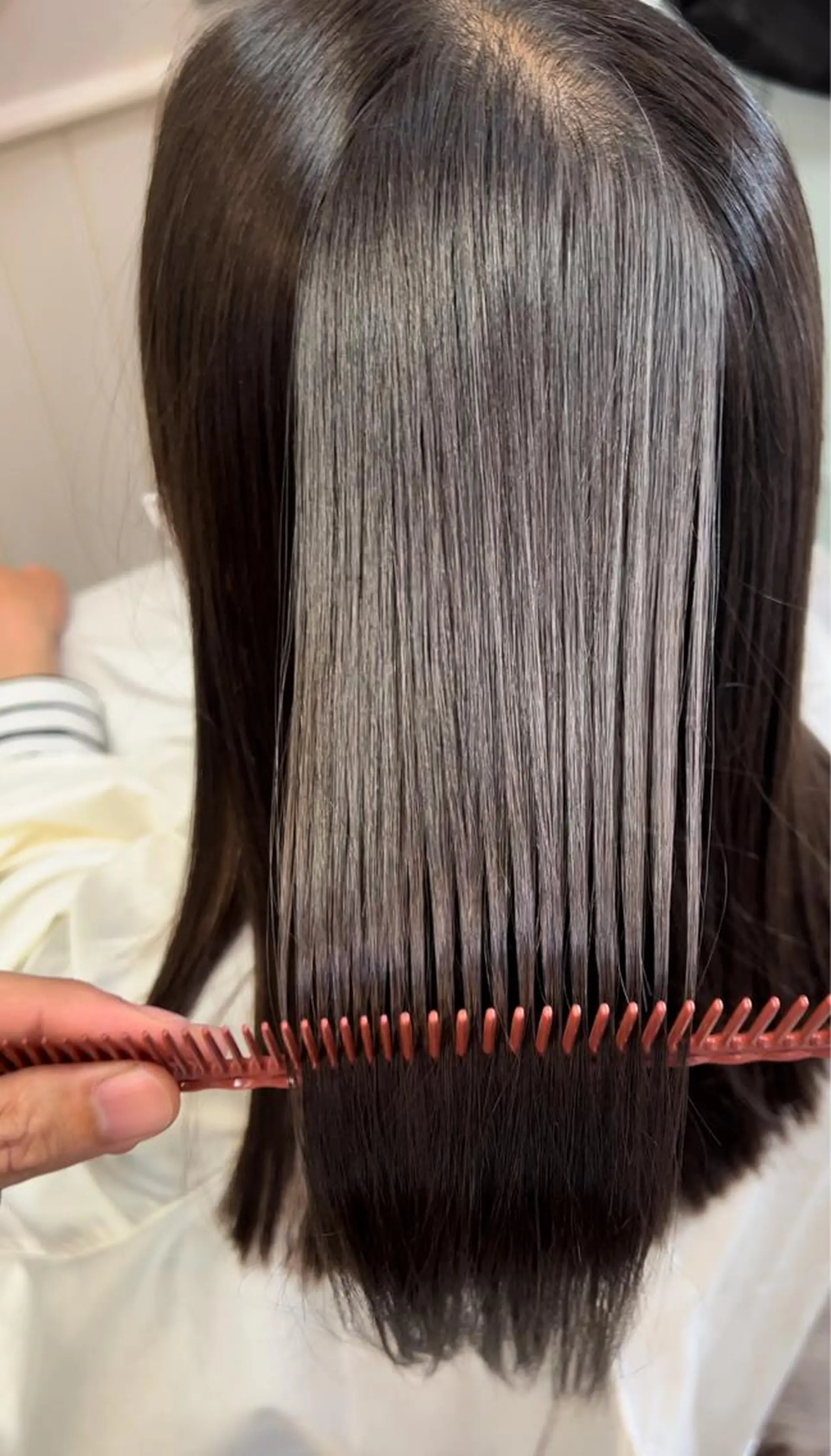 セミロング パーマ 髪質改善 ストレートパーマ 艶髪専門美容師🏄 kazuレスlessのヘアスタイル