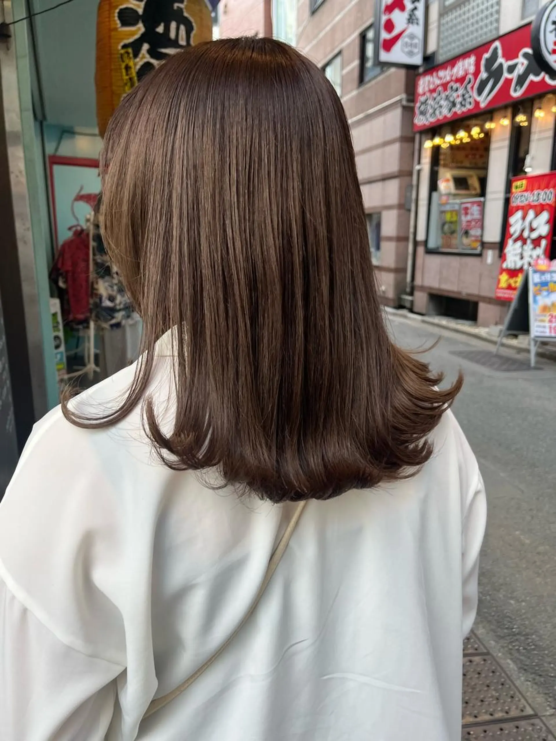 ミディアム 髪質改善/艶カラー MISATOのヘアスタイル