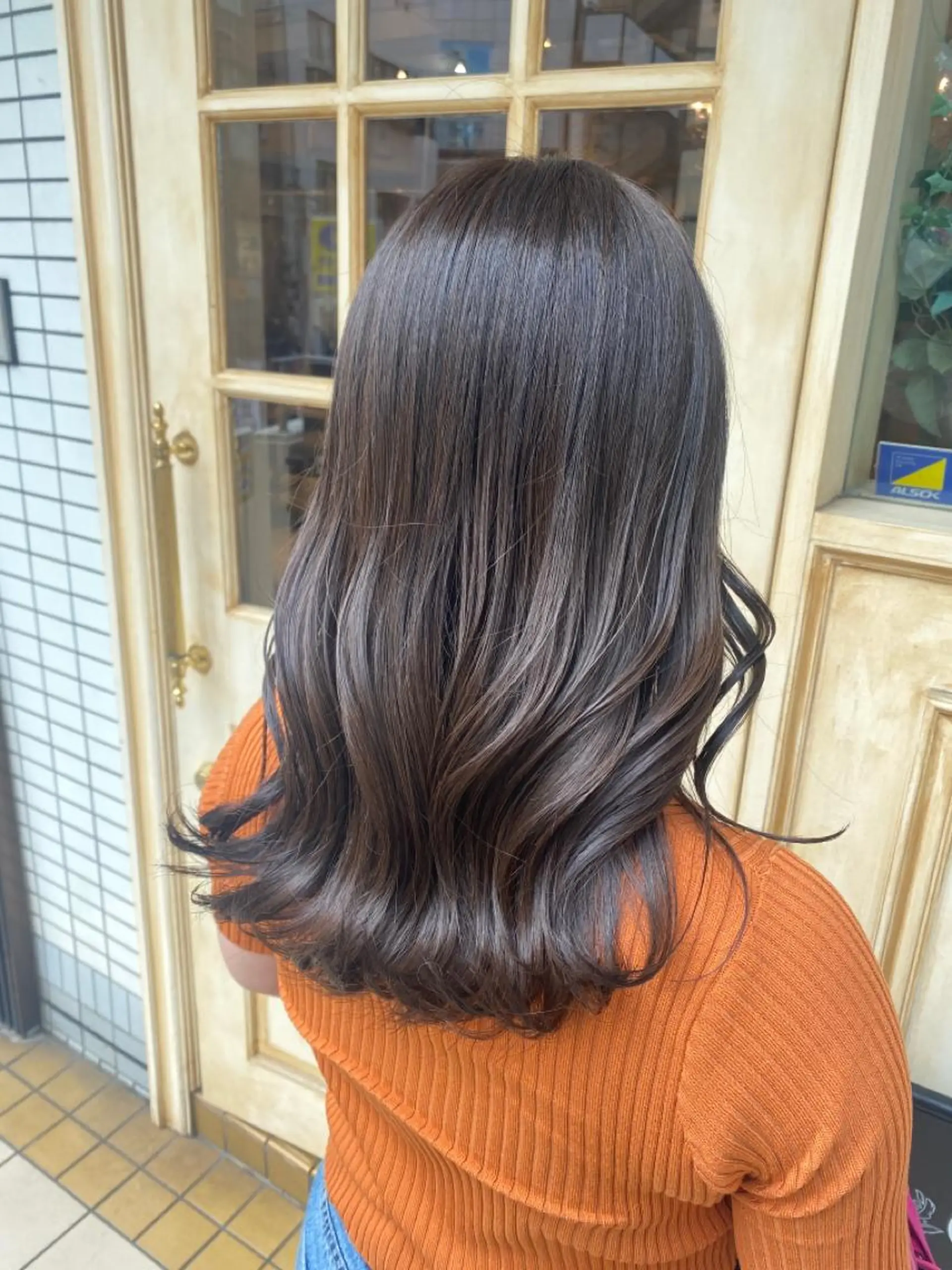 セミロング カット ヘアカラー トリートメント 【髪質改善】加藤 崇徳のヘアスタイル