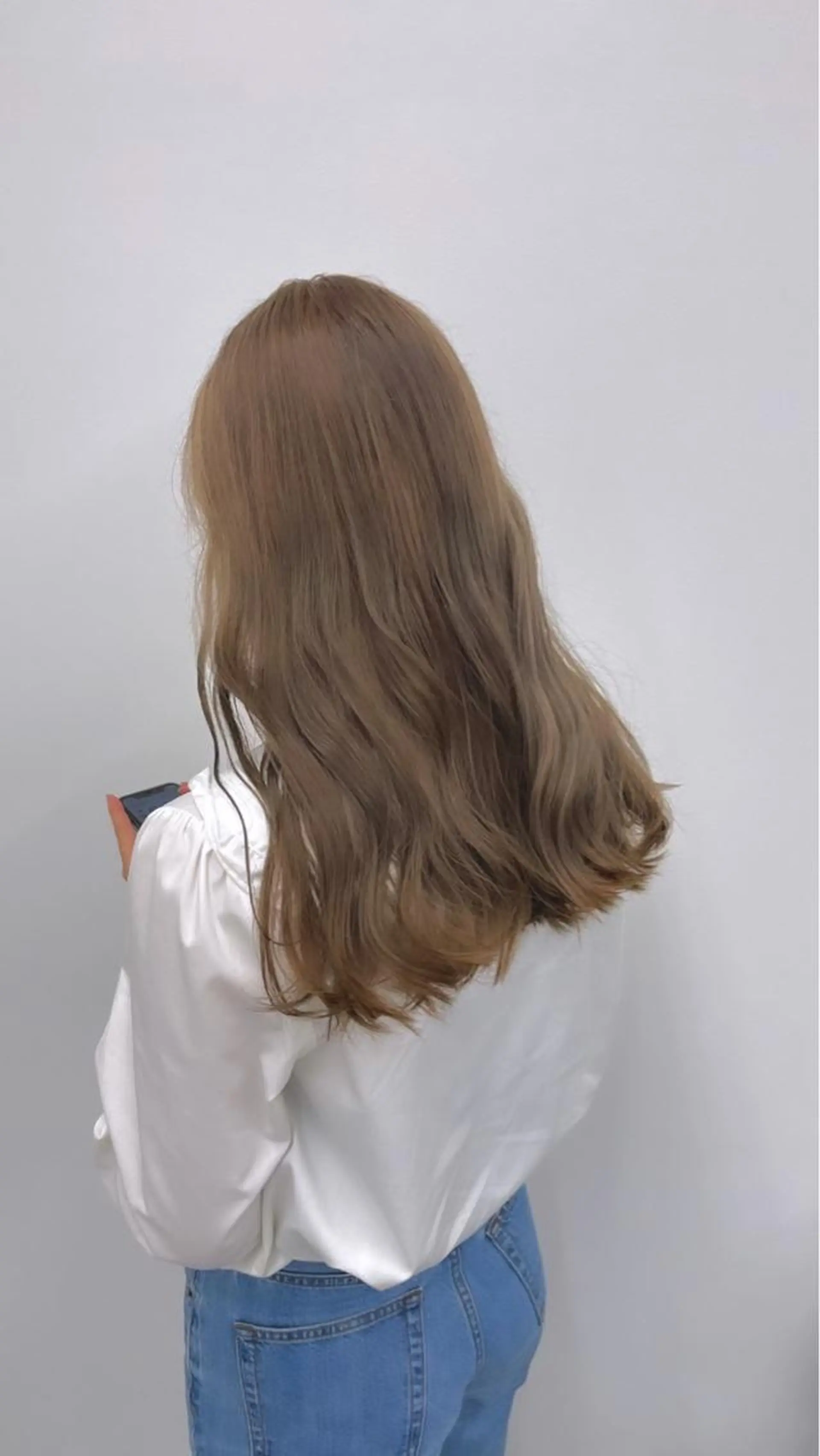 ロング トレンドモテカラー 🩷色落ちまで可愛くのヘアスタイル