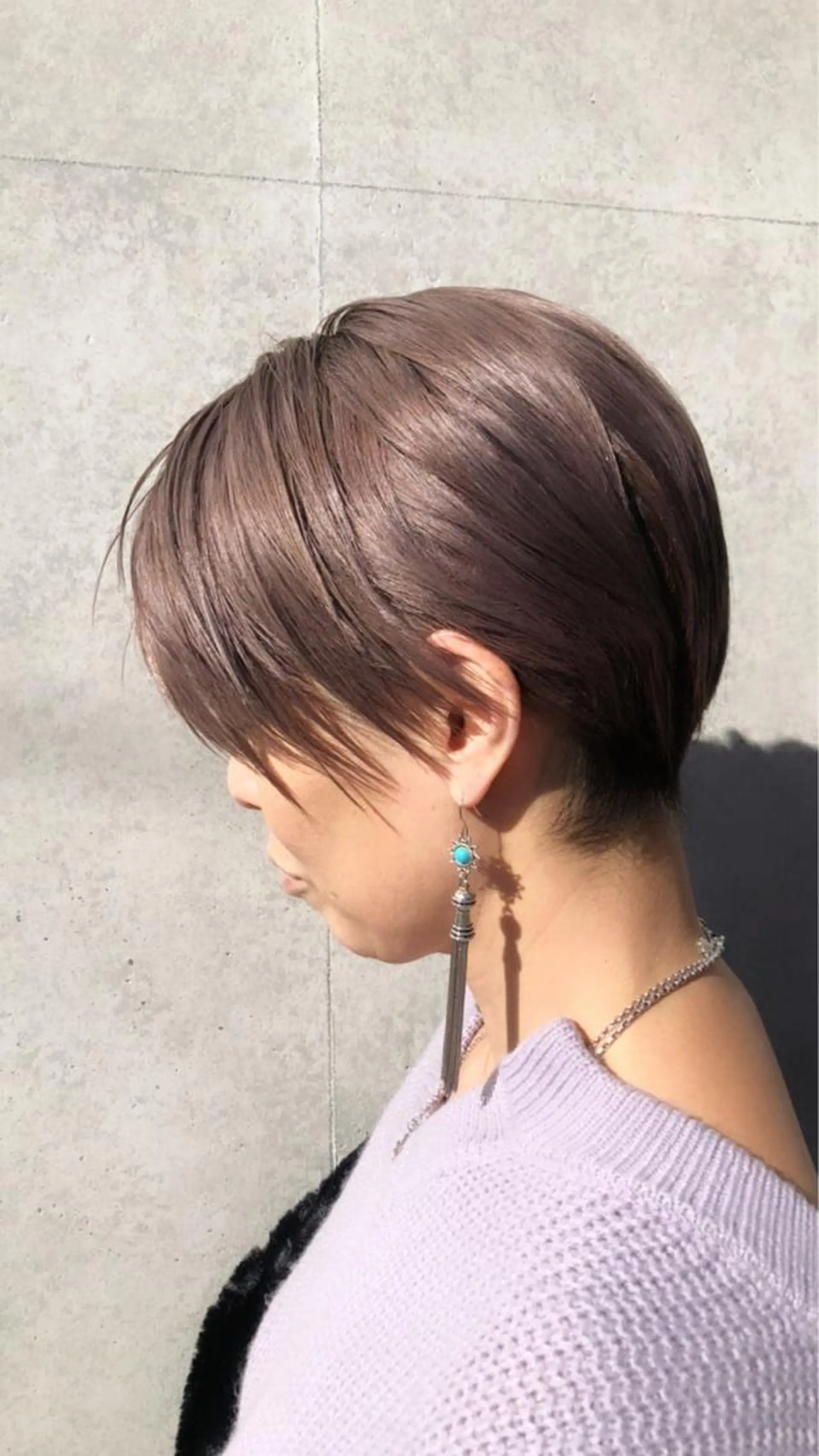 ショート カラー 髪質改善ストレートo rメンズスタイル今岡のヘアスタイル