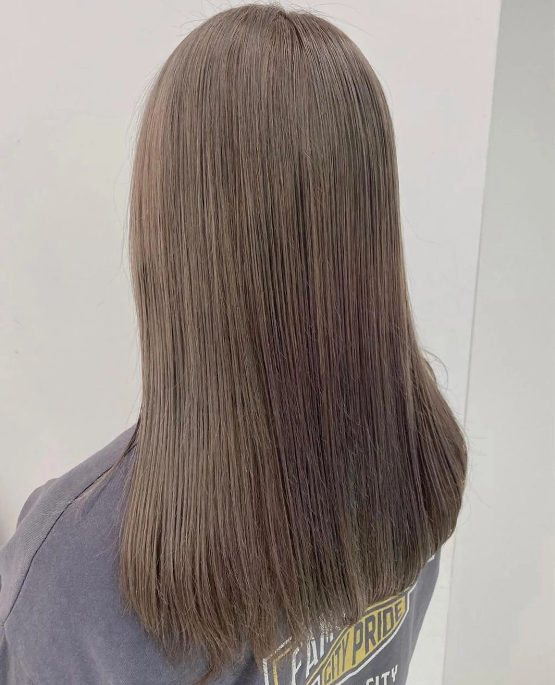 セミロング 髪質改善ヘアエステ AND ONEのヘアスタイル