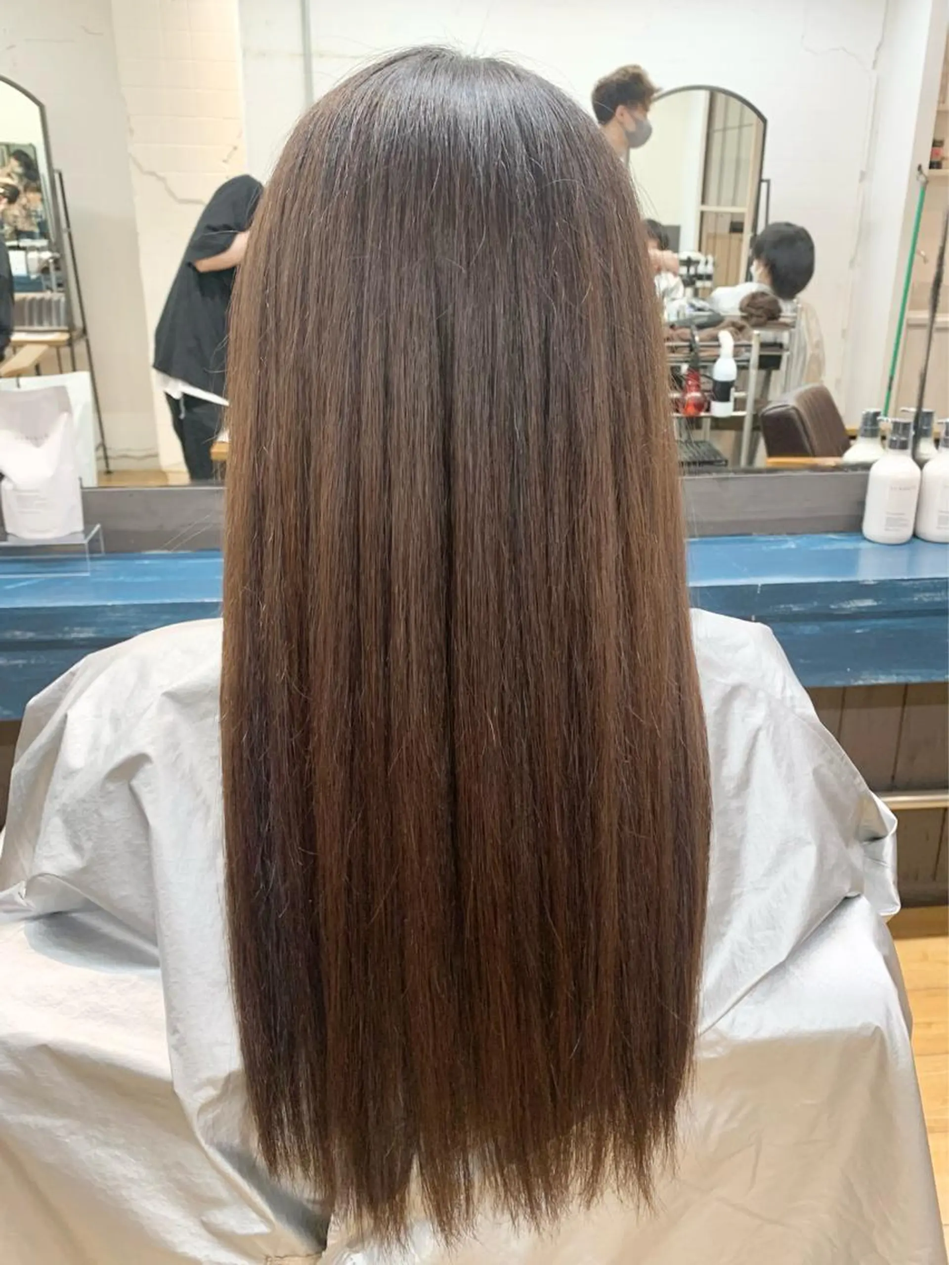 ロング 大橋 心のヘアスタイル