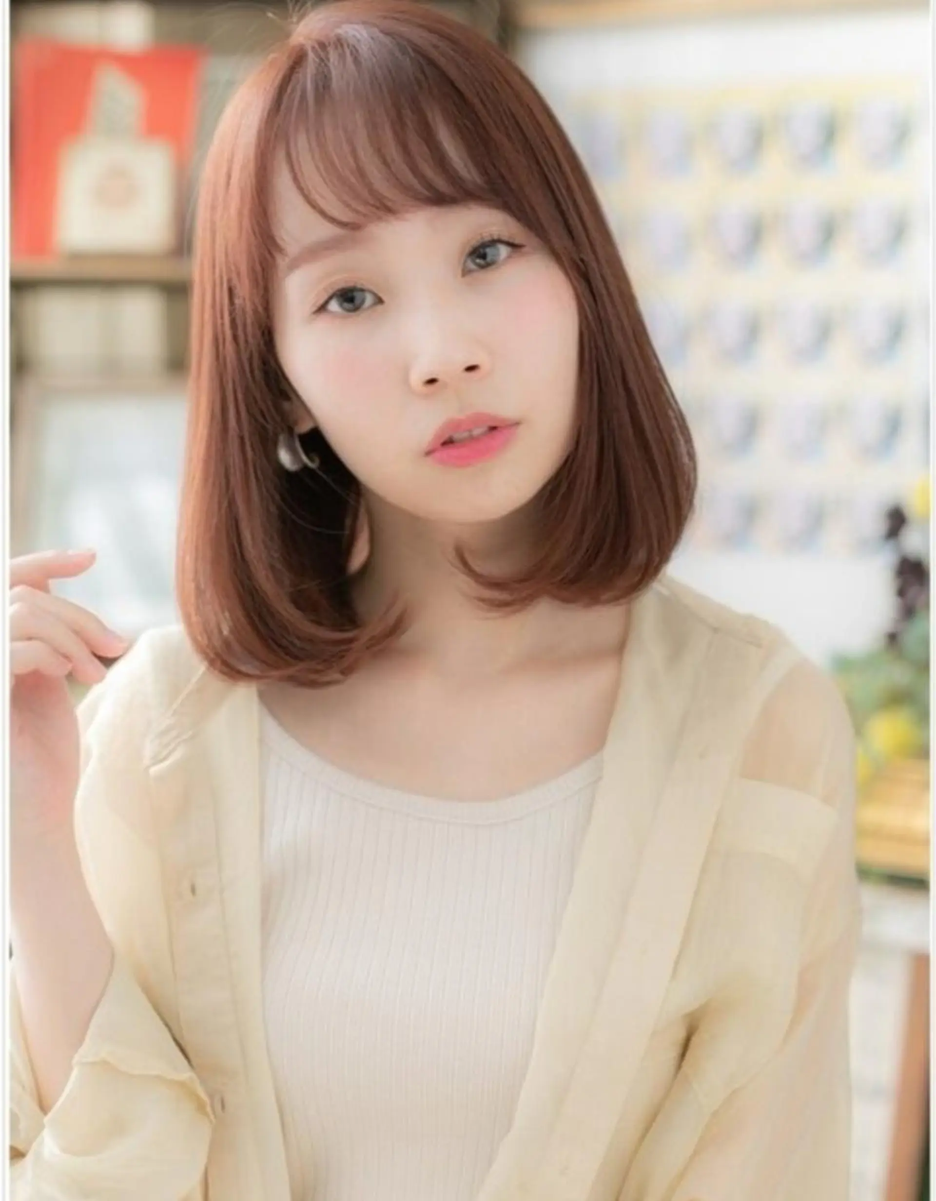 ミディアム 中野 雄介のヘアスタイル
