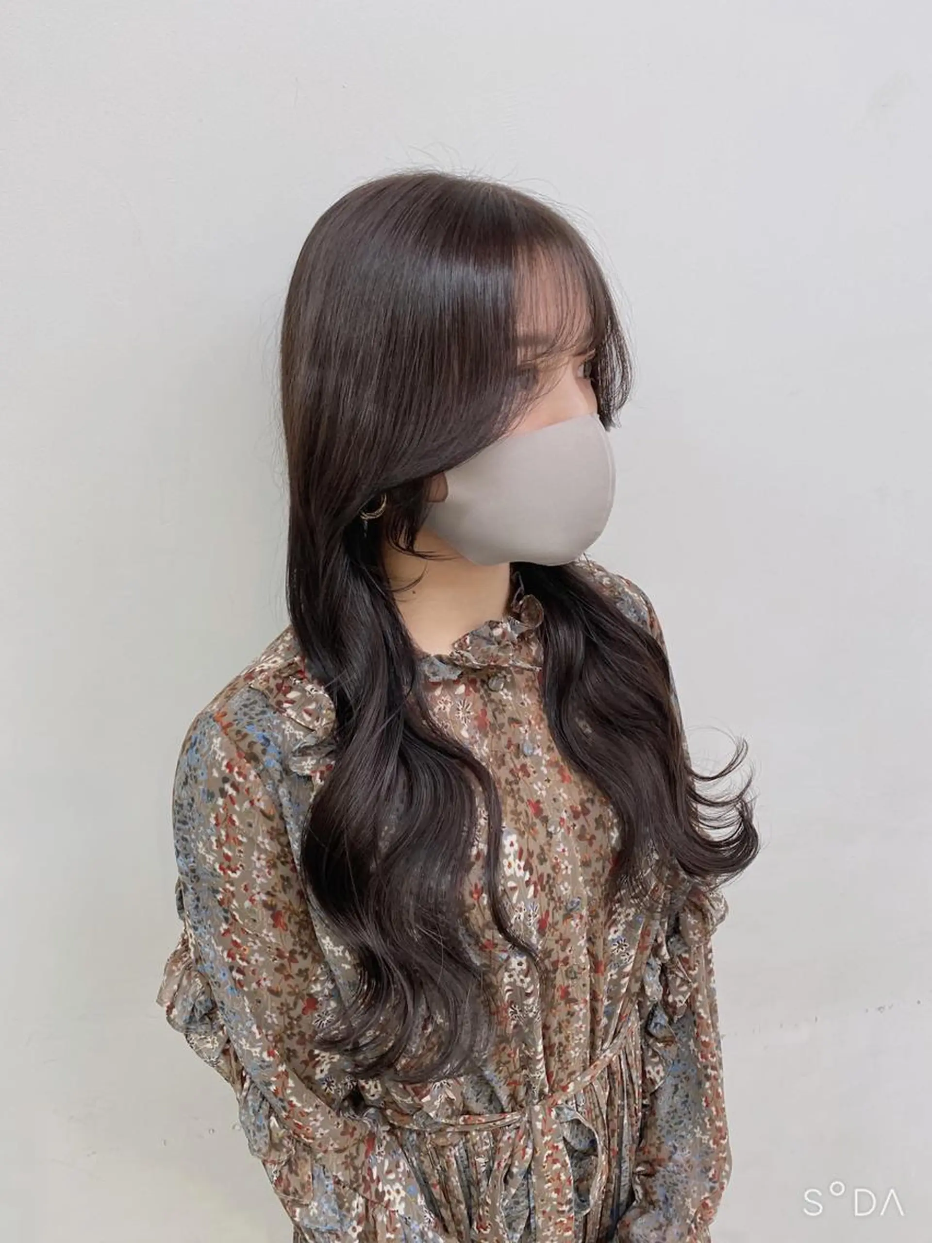 ロング カラー ヘアアレンジ ヨシンモリ おくれ毛 カット ヘアカラー 縮毛矯正 トリートメント ヘッドスパ ヘアセット 💖韓国ヘアの匠 💖TAKUMI💖のヘアスタイル