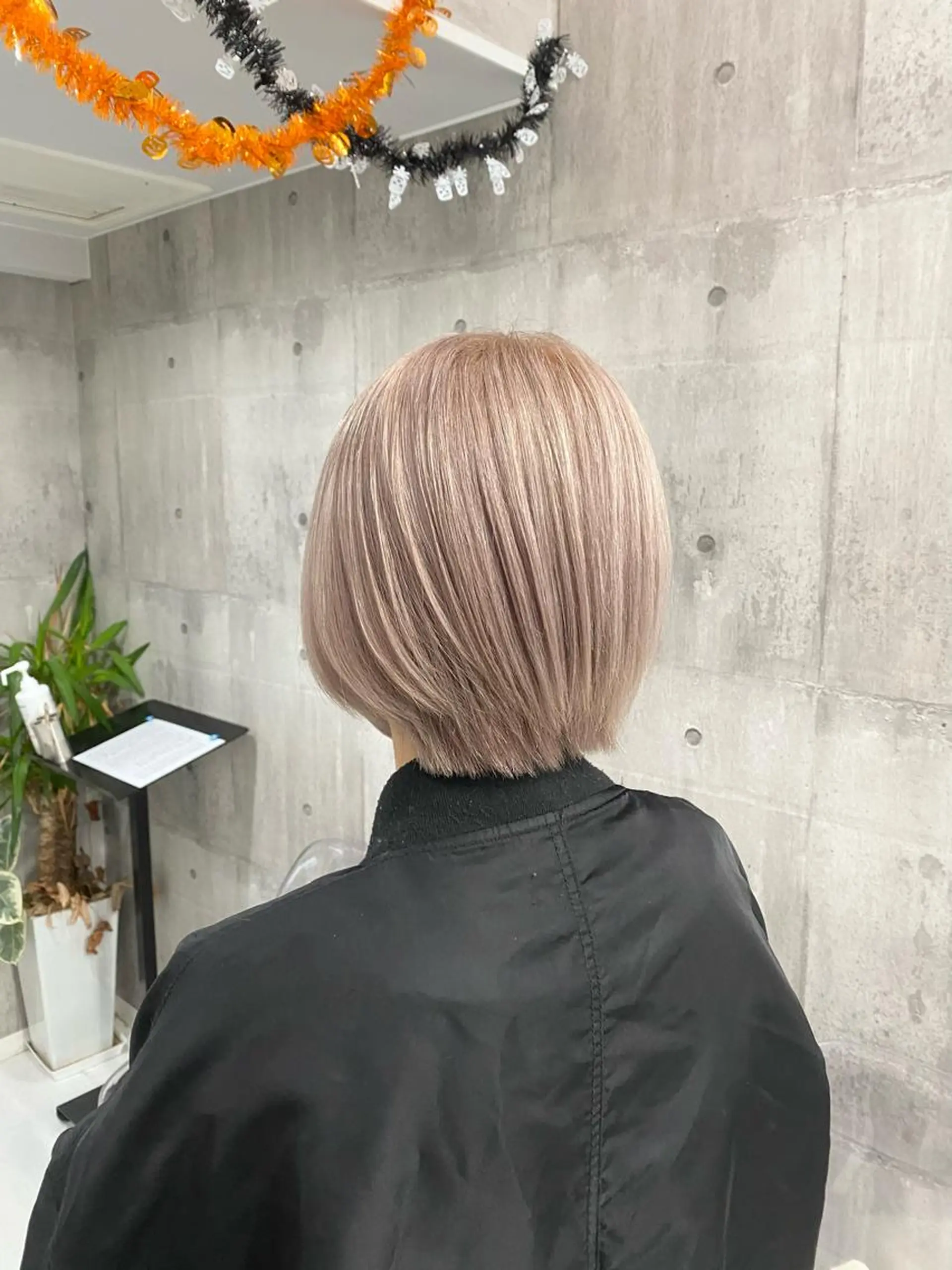 ショート ヘアカラー トリートメント ヘアセット メンズパーマ名人 TAKUMAのヘアスタイル