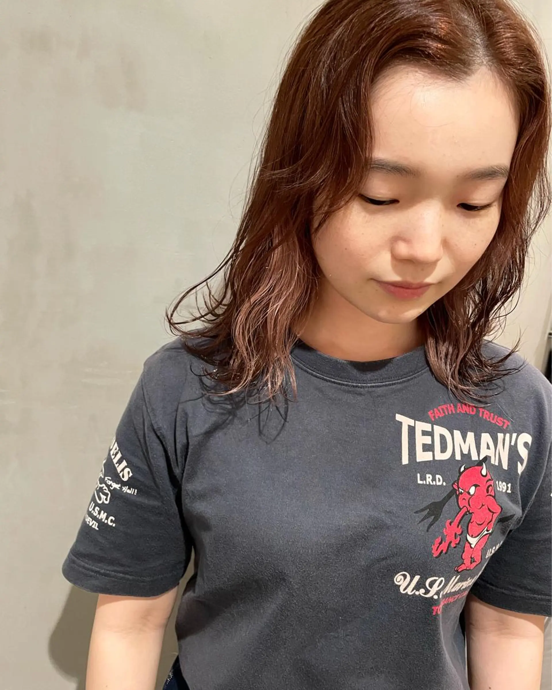 ミディアム カラー ヘアカラー 優作 〜圧倒的信頼〜のヘアスタイル