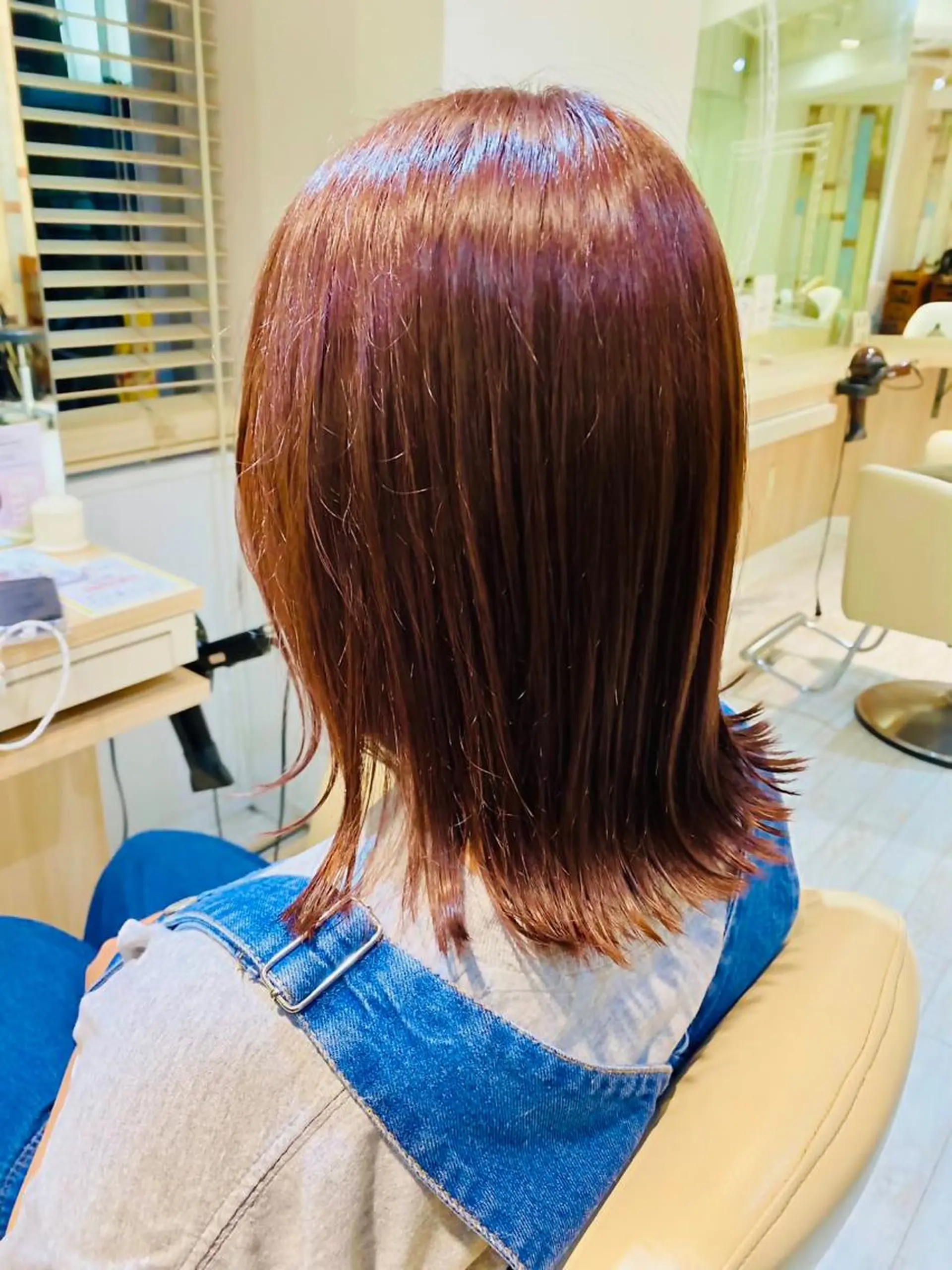 ミディアム カラー ヘアアレンジ 🍓後藤 はるな🍓のヘアスタイル