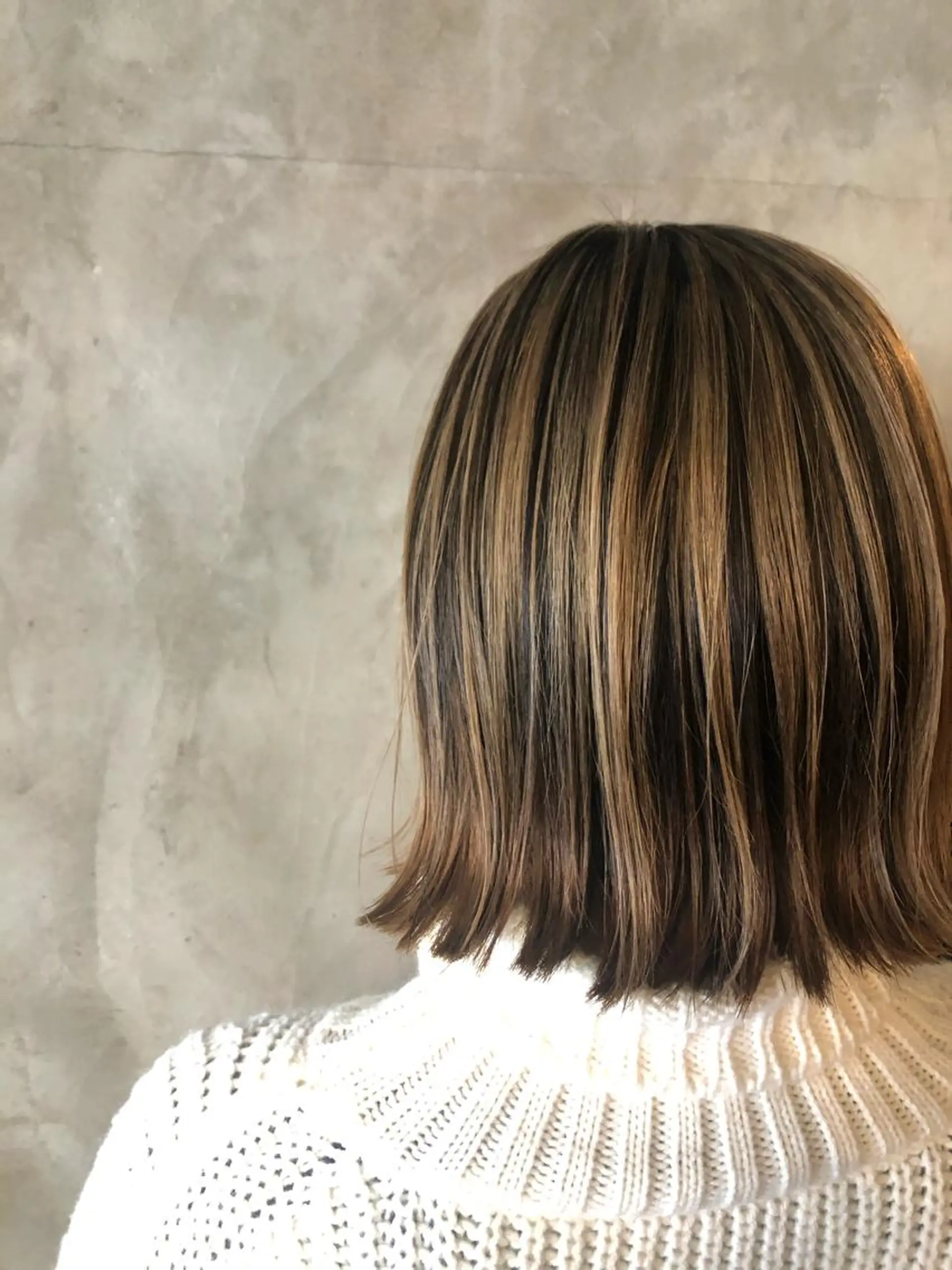 ミディアム カラー ブリーチ ケアブリーチ ハイライトカラー メッシュ ハイライト ∮フェードスタイル∮ 加藤嘉陛のヘアスタイル