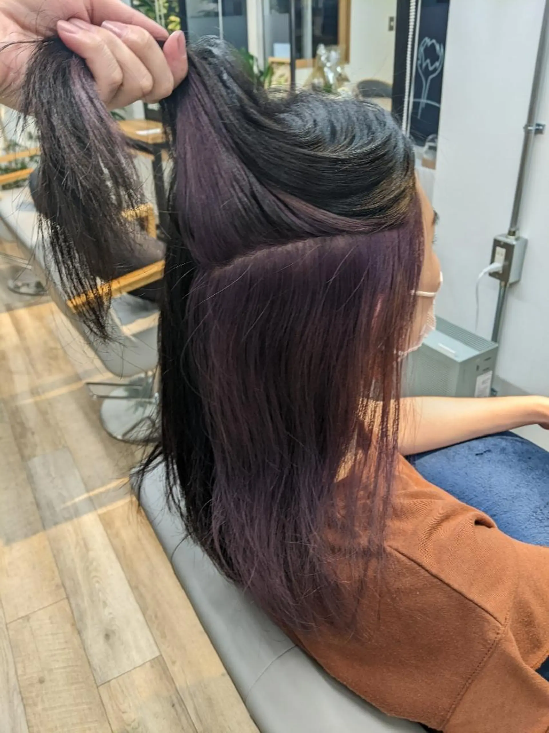 ミディアム カラー ブリーチ ヘアカラー トリートメント Kokeshi/吹上 /Rymlhairのヘアスタイル