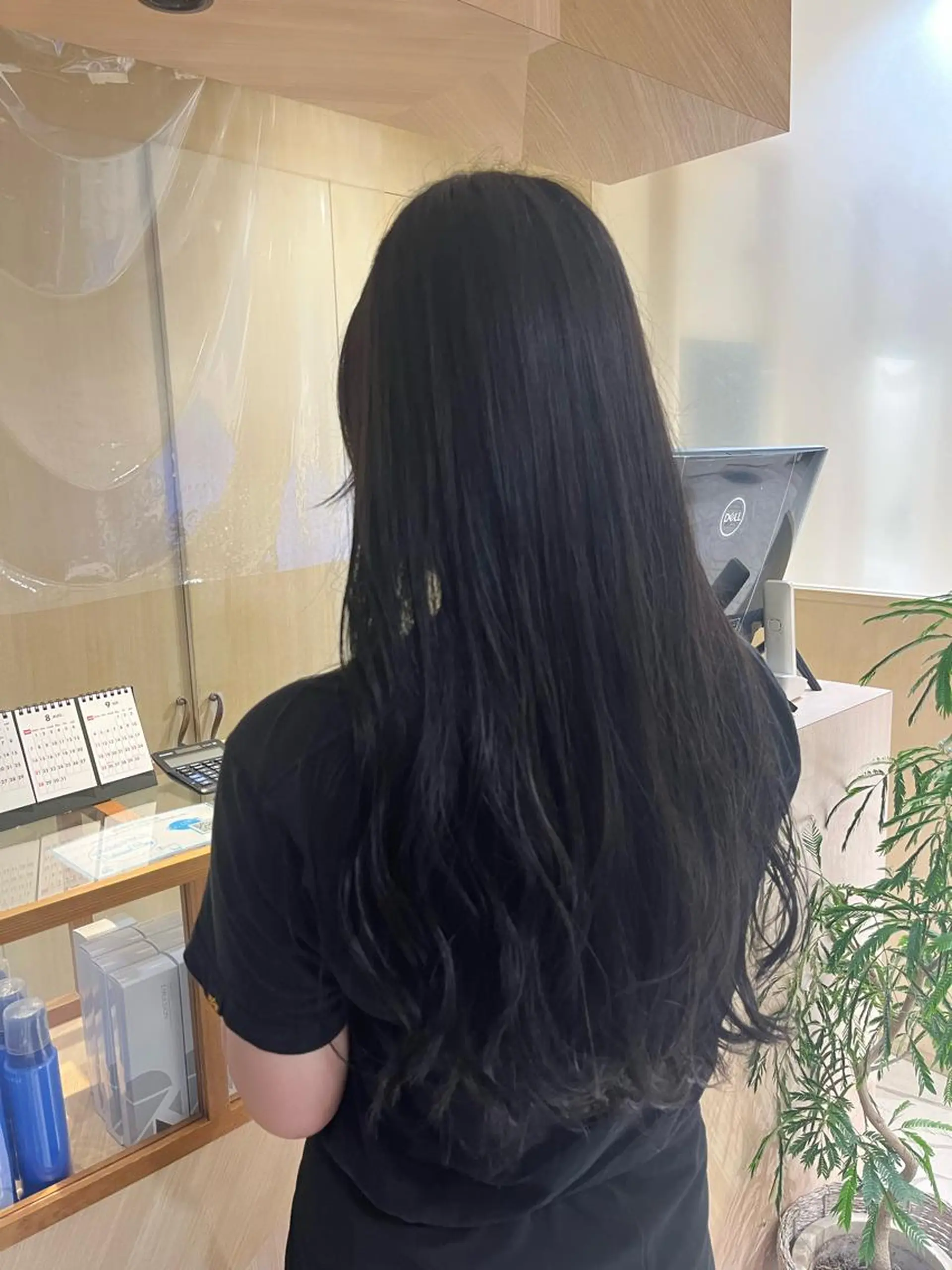 ロング 山口 陸のヘアスタイル