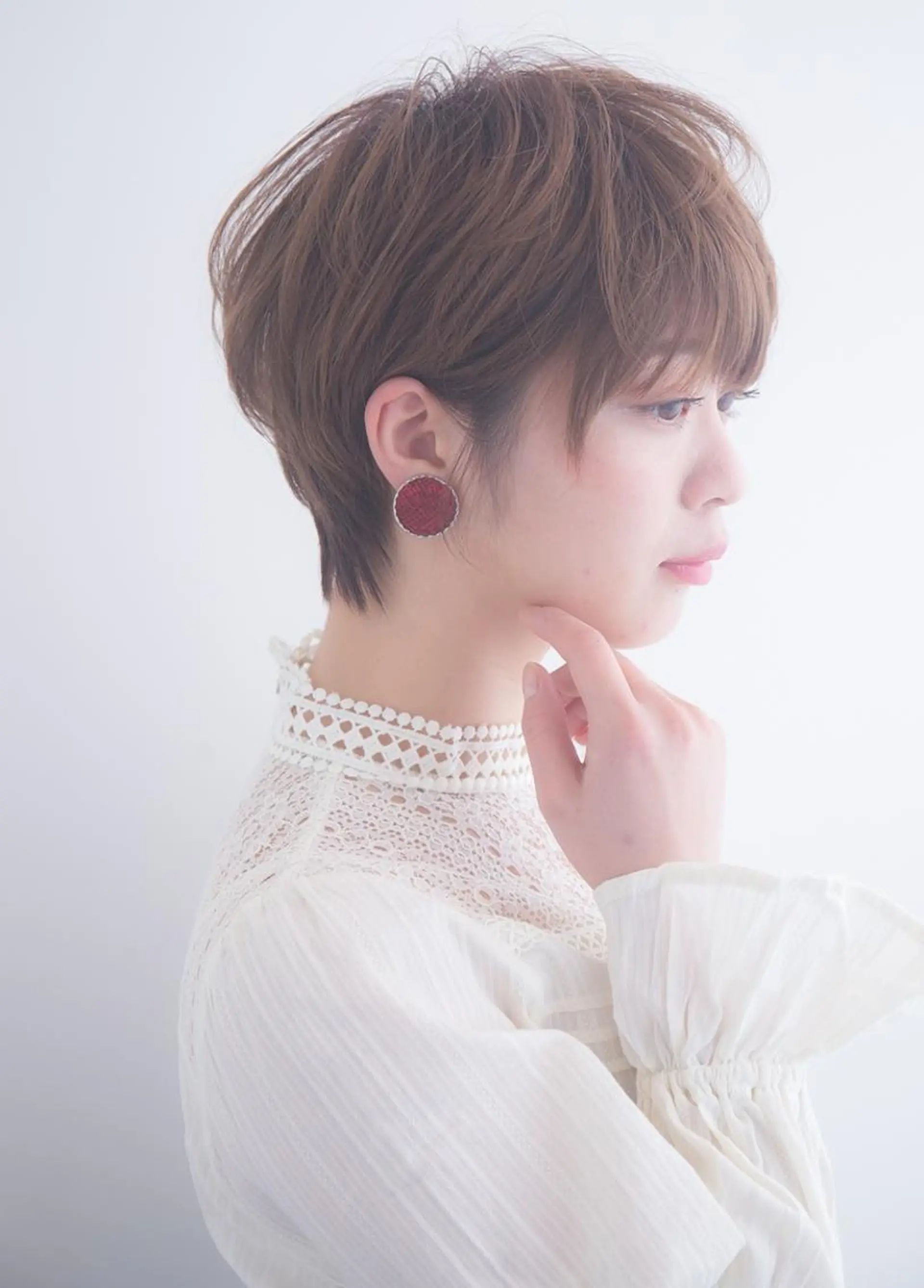ショート 羽田 ひろむのヘアスタイル
