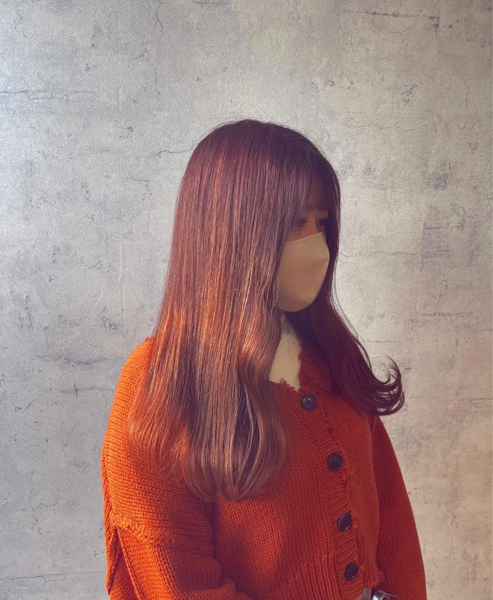 ロング カラー カット ヘアカラー 唐澤 千尋のヘアスタイル