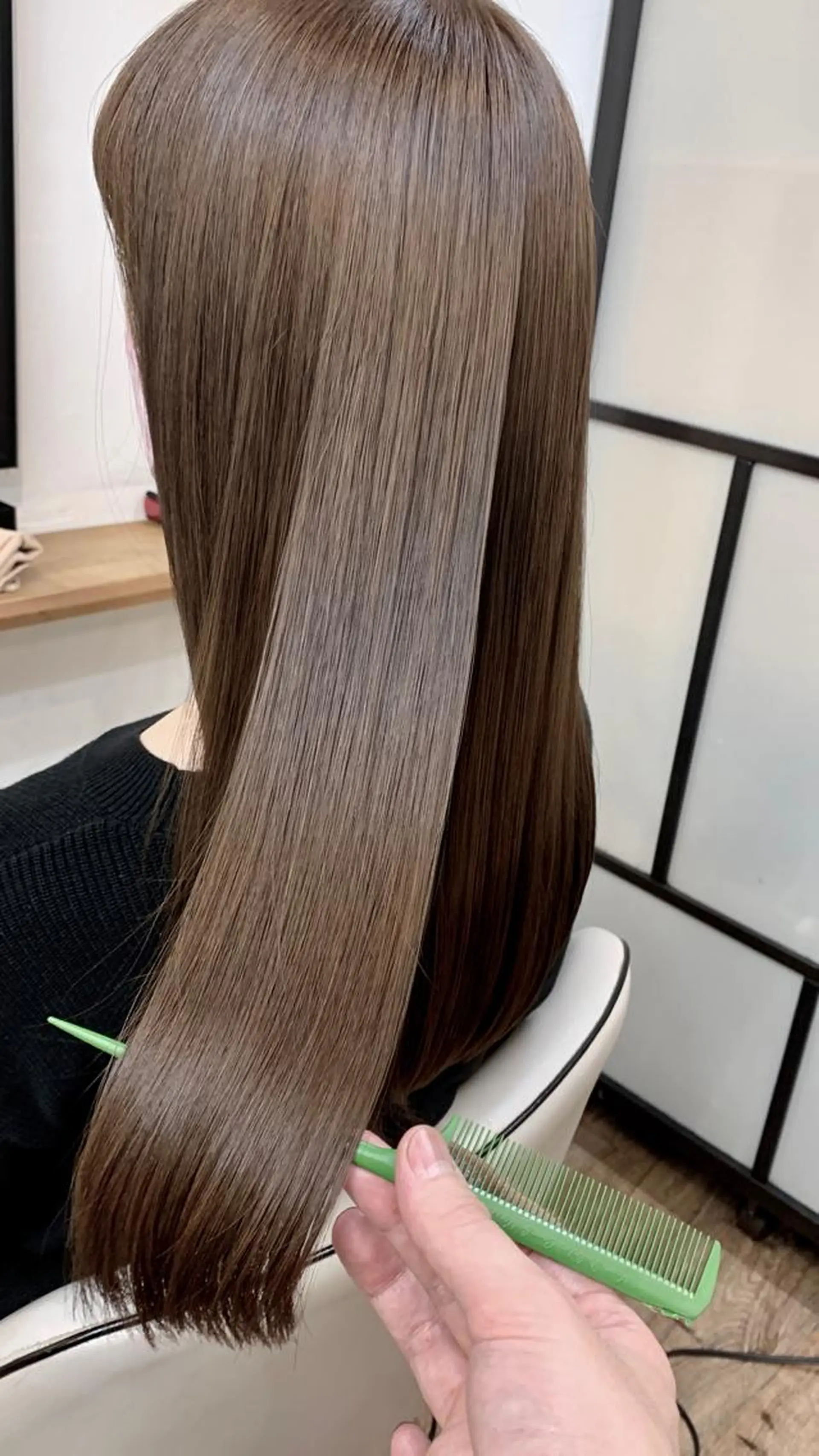 ロング メンズパーマ shell 宮下のヘアスタイル