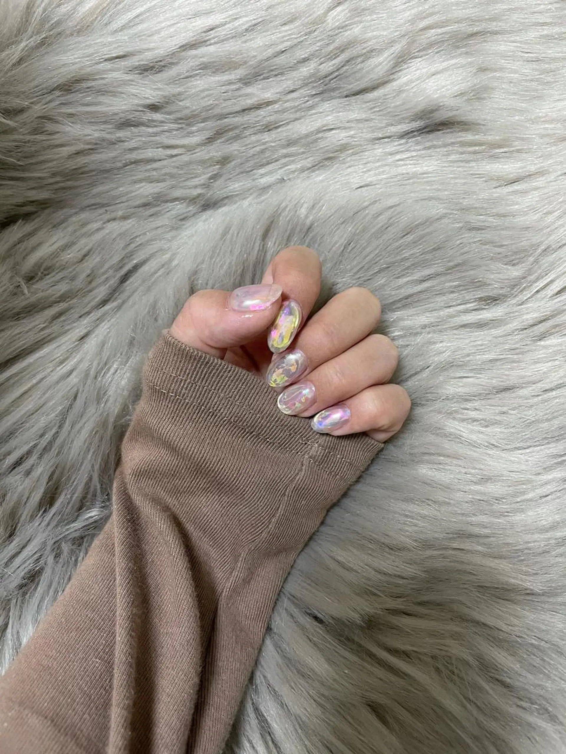 ネイル 氷ネイル・うるうるネイル BINERVA nail salonのネイルデザイン
