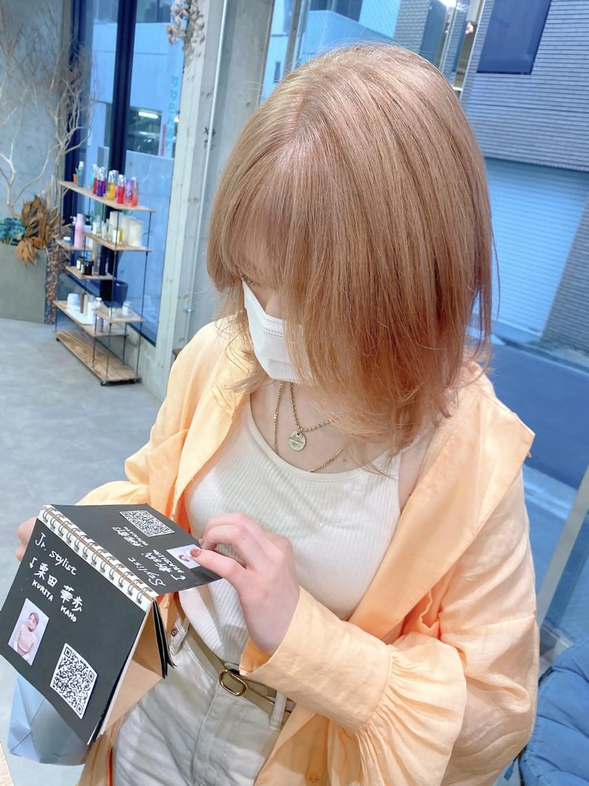 ミディアム カラー ヘアカラー トリートメント kaho🧸 / 大人styleのヘアスタイル