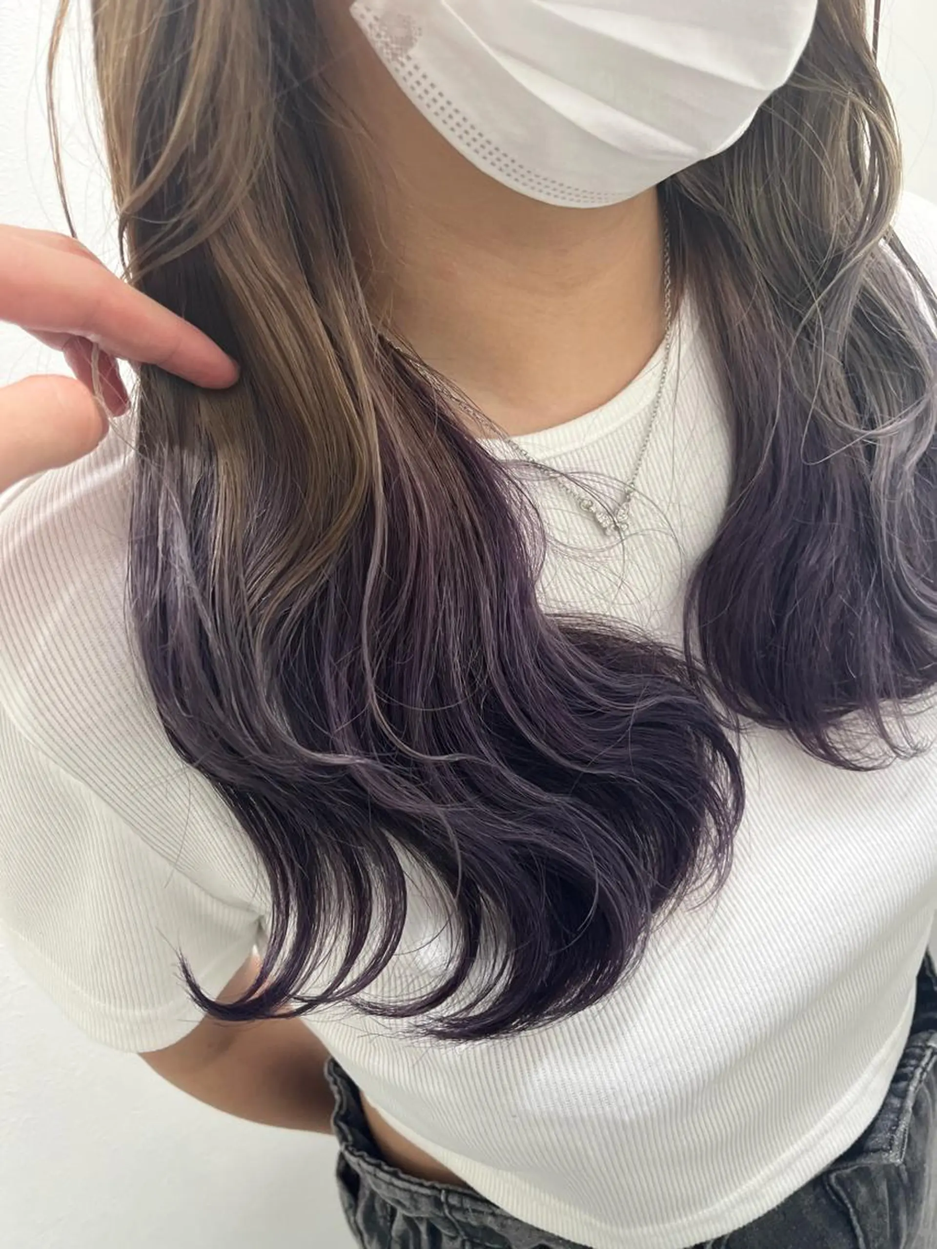 ミディアム カラー カット ヘアカラー トリートメント トレンドレイヤー No.1/KOHEIのヘアスタイル