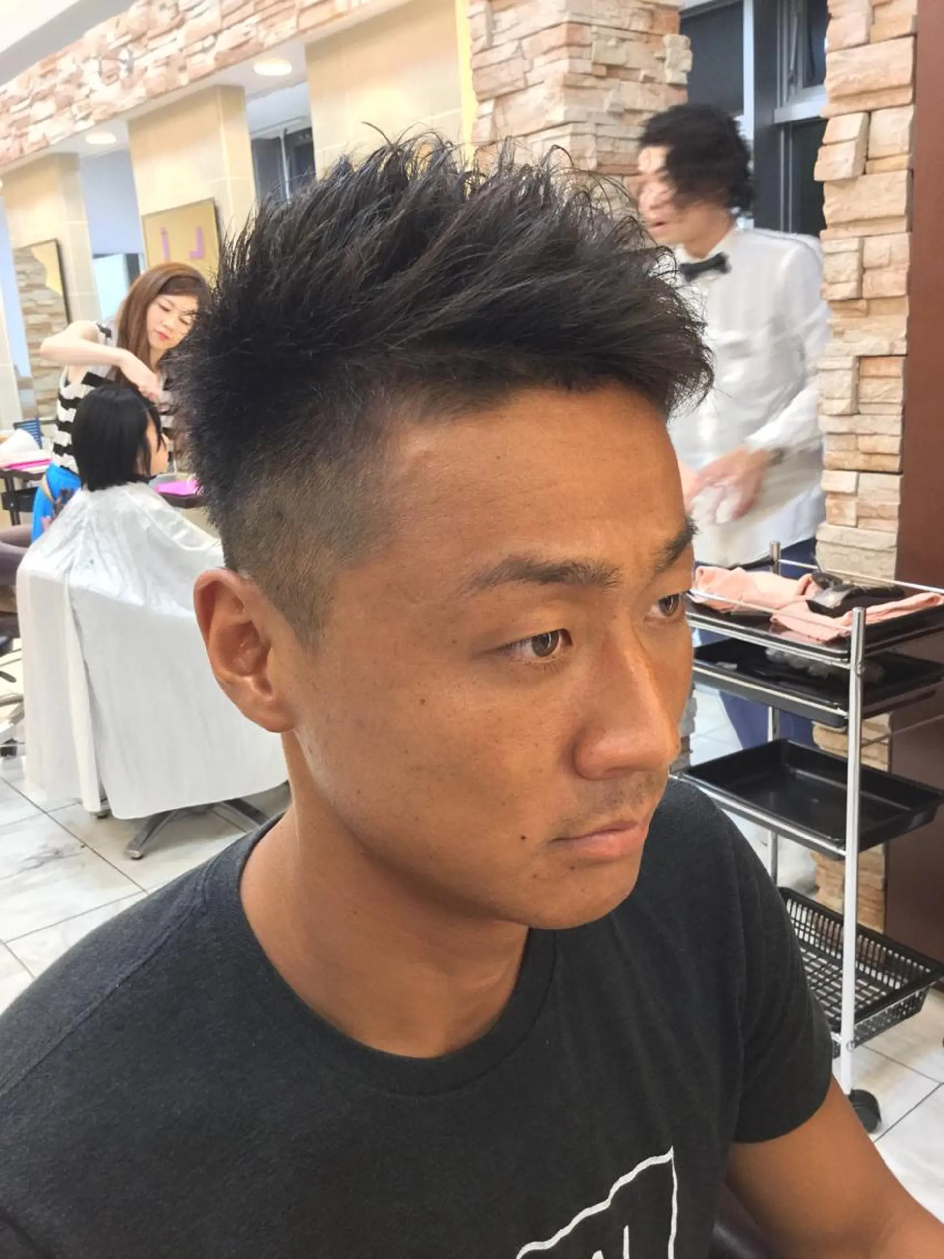 メンズ カット ヘッドスパ 野々山 直貴のヘアスタイル