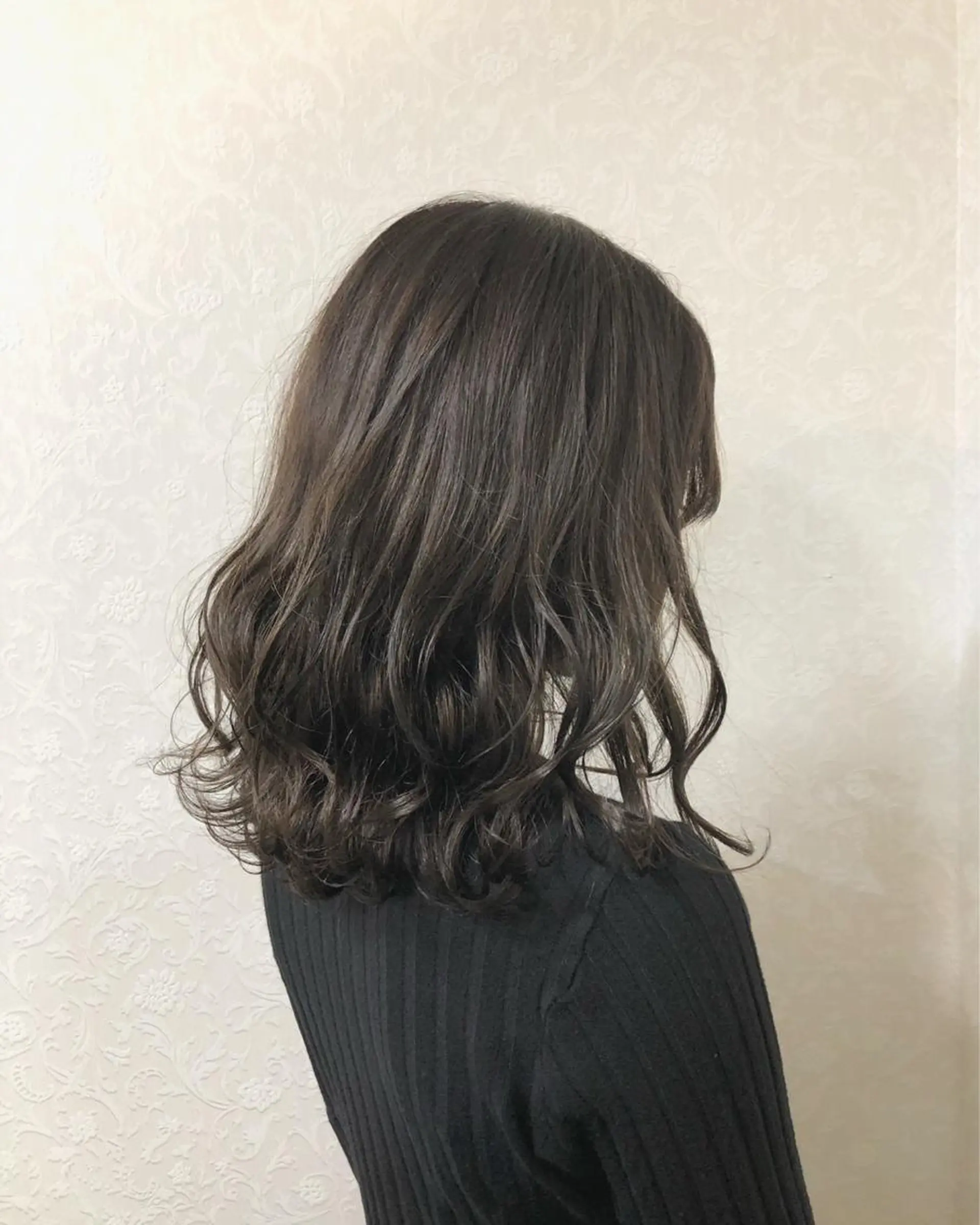 セミロング カラー ヘアカラー トリートメント graphy池袋 東ヶ崎　凌のヘアスタイル