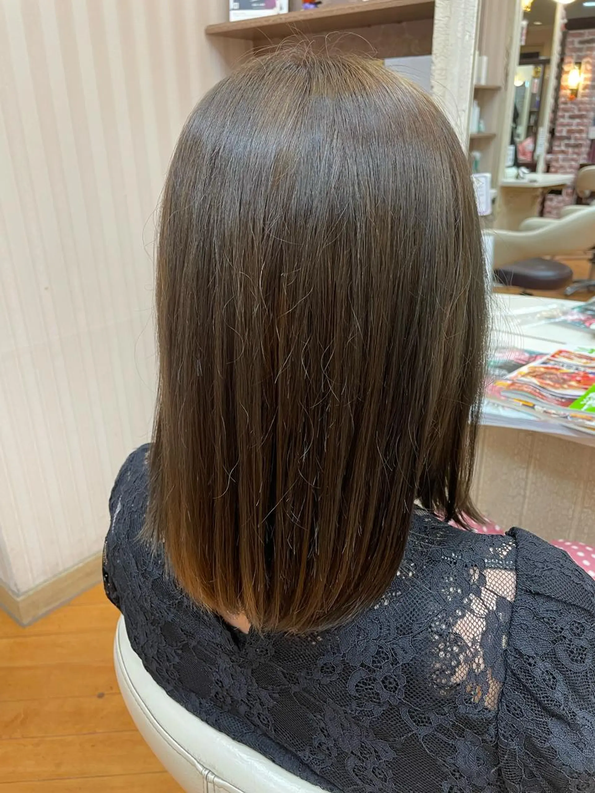 カラー 石原 はるかのヘアスタイル